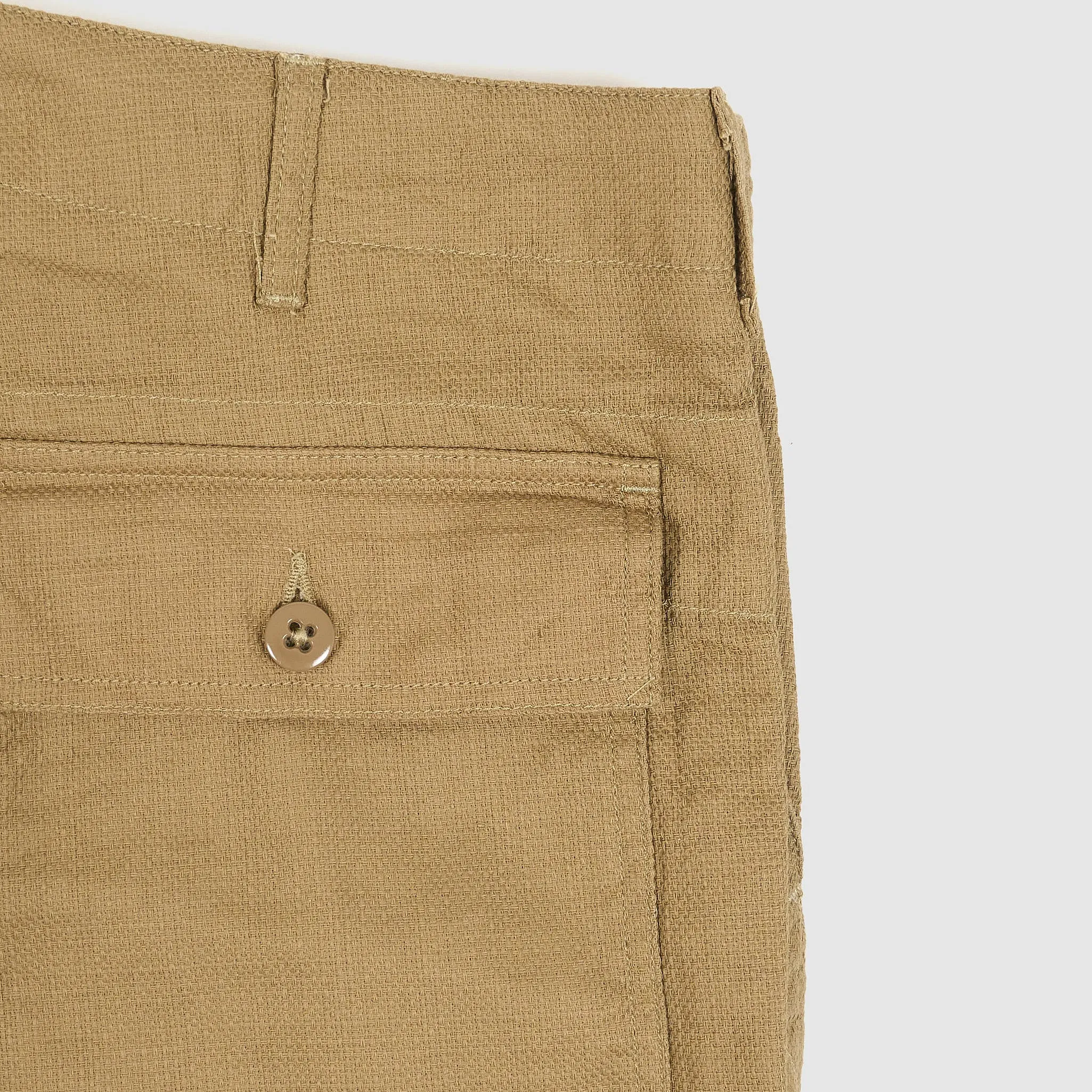 Engineered Garment Relaxed Fitted Fatigue Shorts Java Cloth sold by DeeCee style product image thumbnail 5