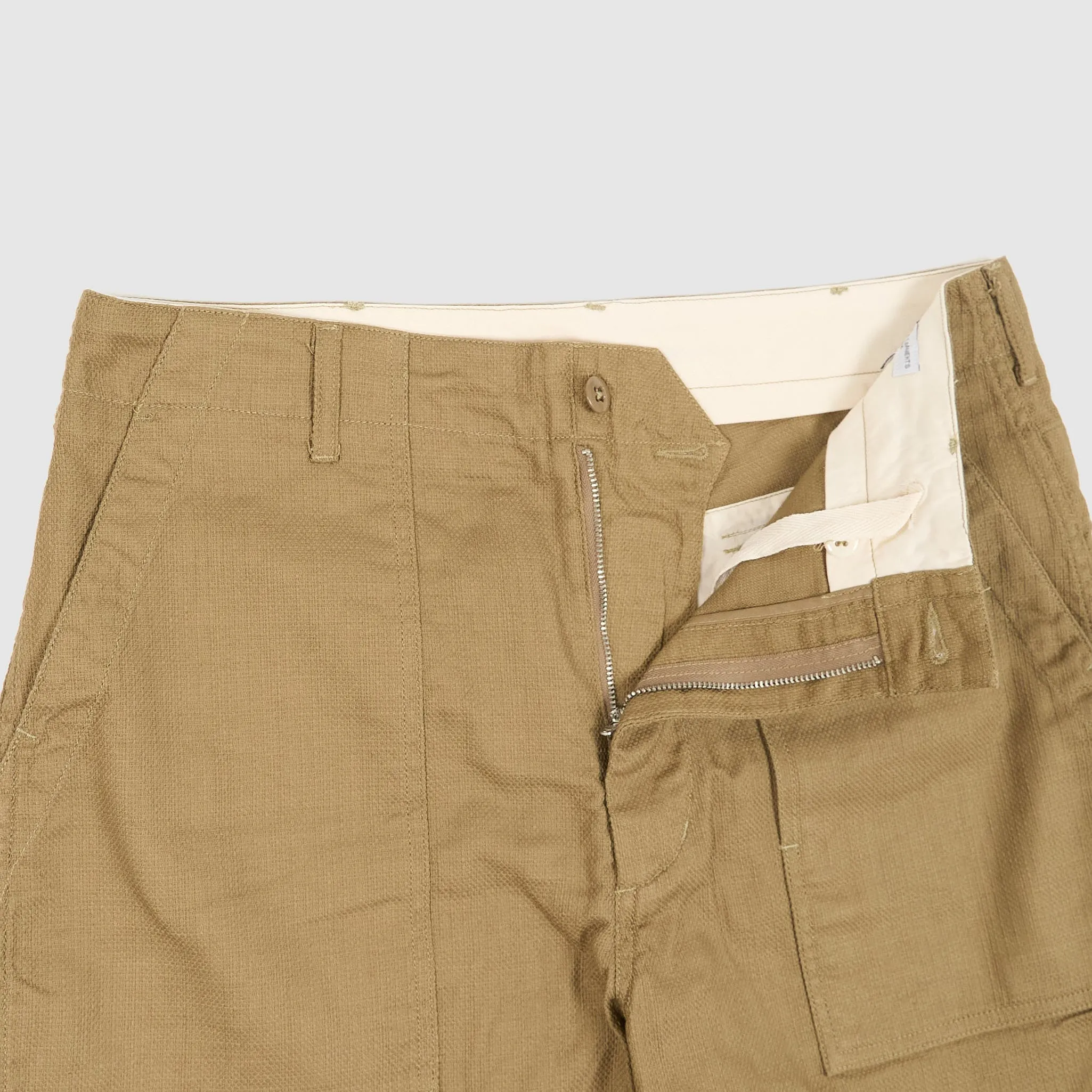 Engineered Garment Relaxed Fitted Fatigue Shorts Java Cloth sold by DeeCee style product image thumbnail 2