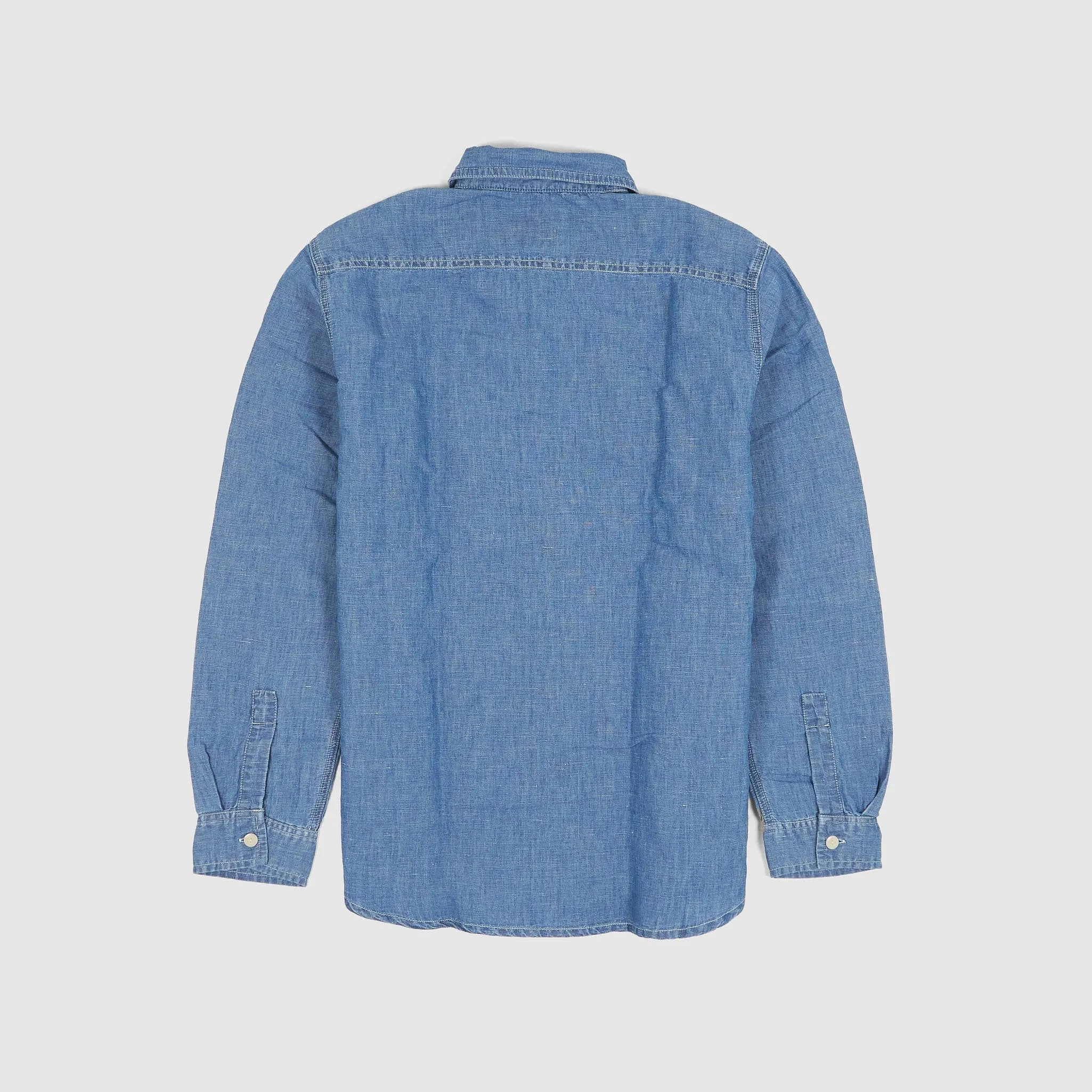 Chesapeake’s Hemp Chambray Work Shirt sold by DeeCee style product image thumbnail 3