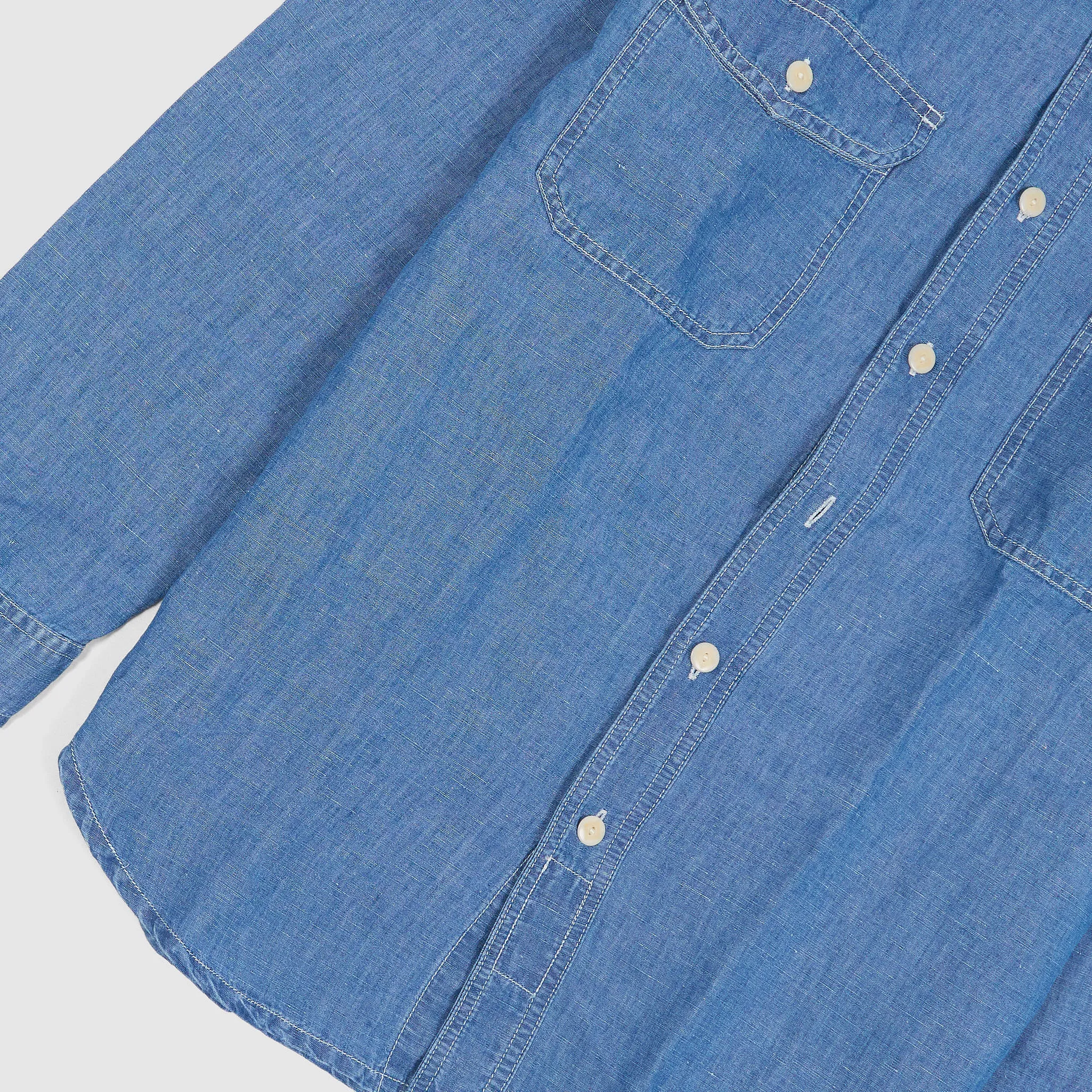 Chesapeake’s Hemp Chambray Work Shirt sold by DeeCee style product image thumbnail 4