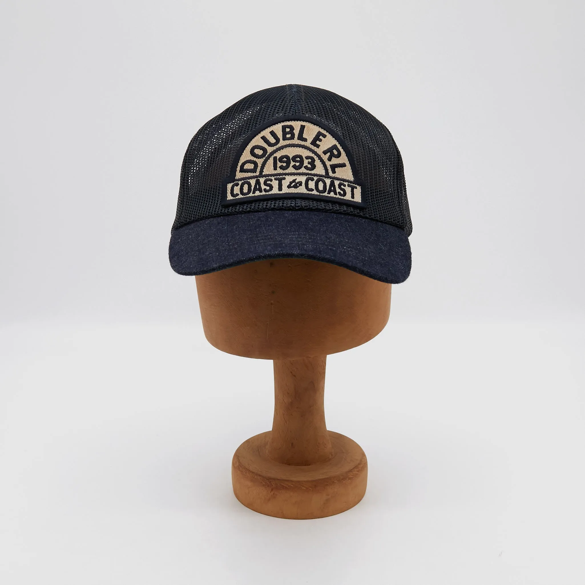 Double RL Full Mesh Coast To Coast Trucker Cap sold by DeeCee style product image thumbnail 2