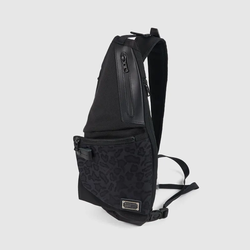 Master-Piece 30th Anniversay Black Crazy Shoulder Body Bag sold by DeeCee style