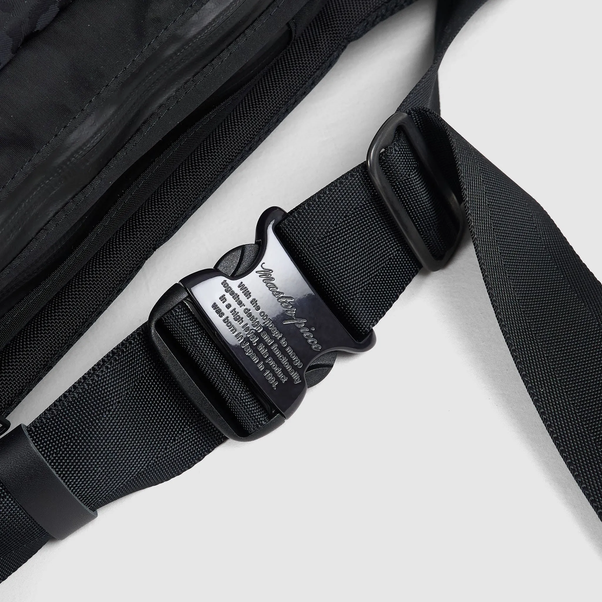 Master-Piece 30th Anniversay Black Crazy Waist Bag sold by DeeCee style product image thumbnail 4