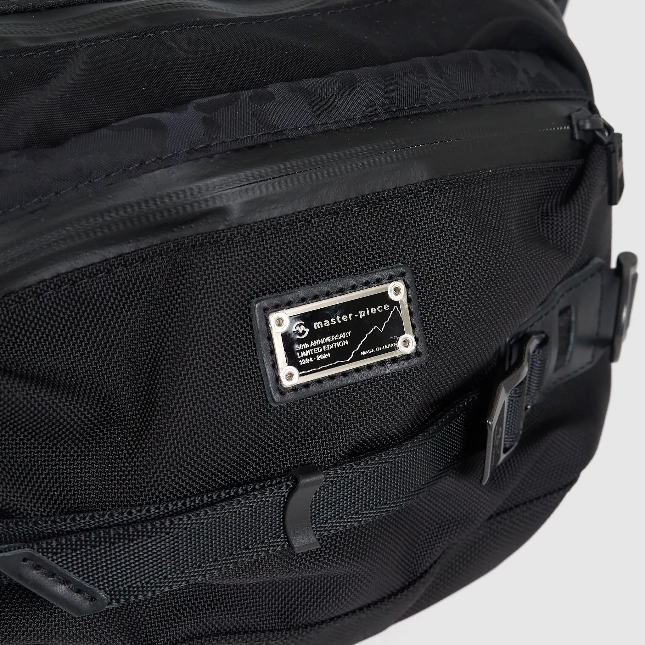 Master-Piece 30th Anniversay Black Crazy Waist Bag sold by DeeCee style product image thumbnail 2