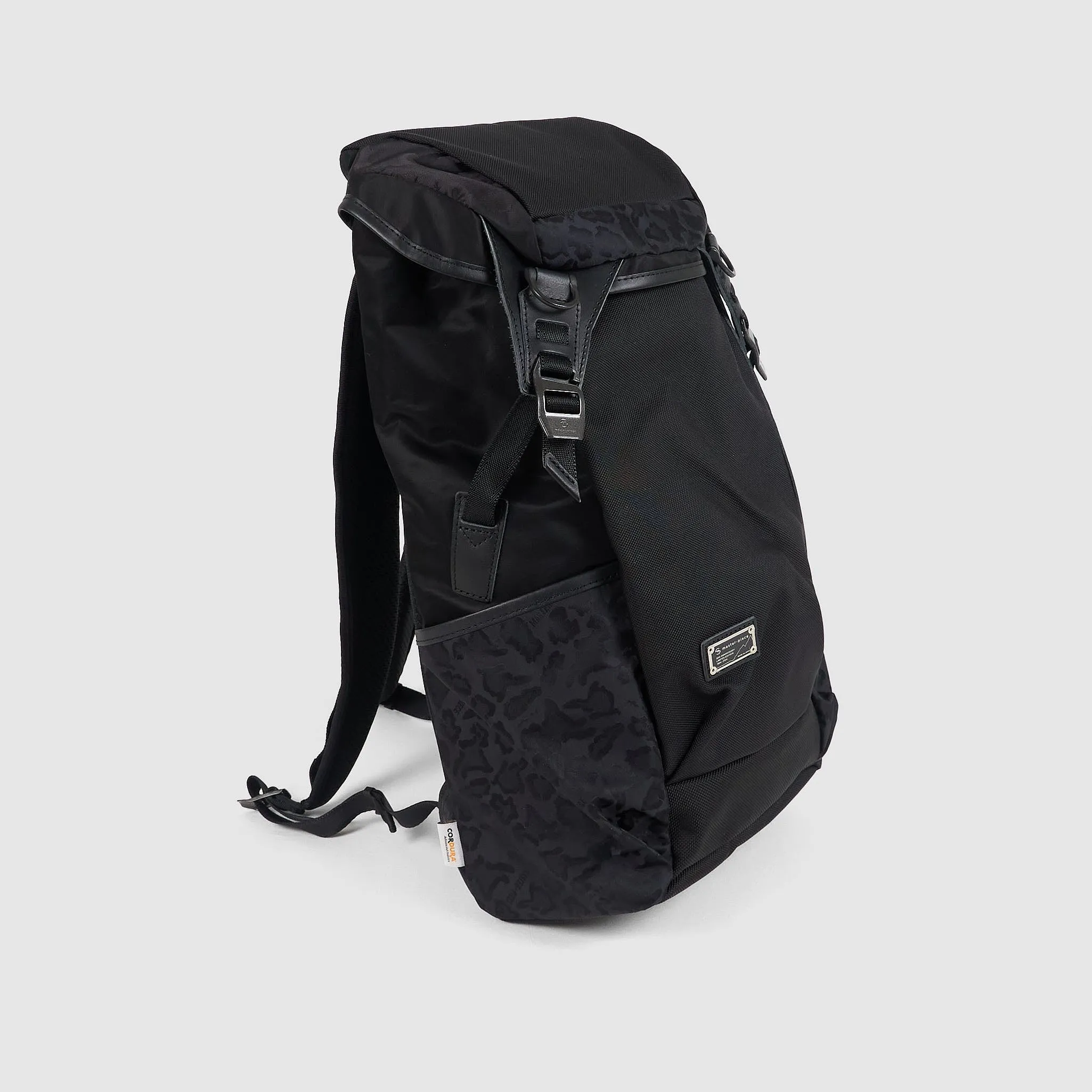 Master-Piece 30th Anniversary Black Crazy Backpack sold by DeeCee style