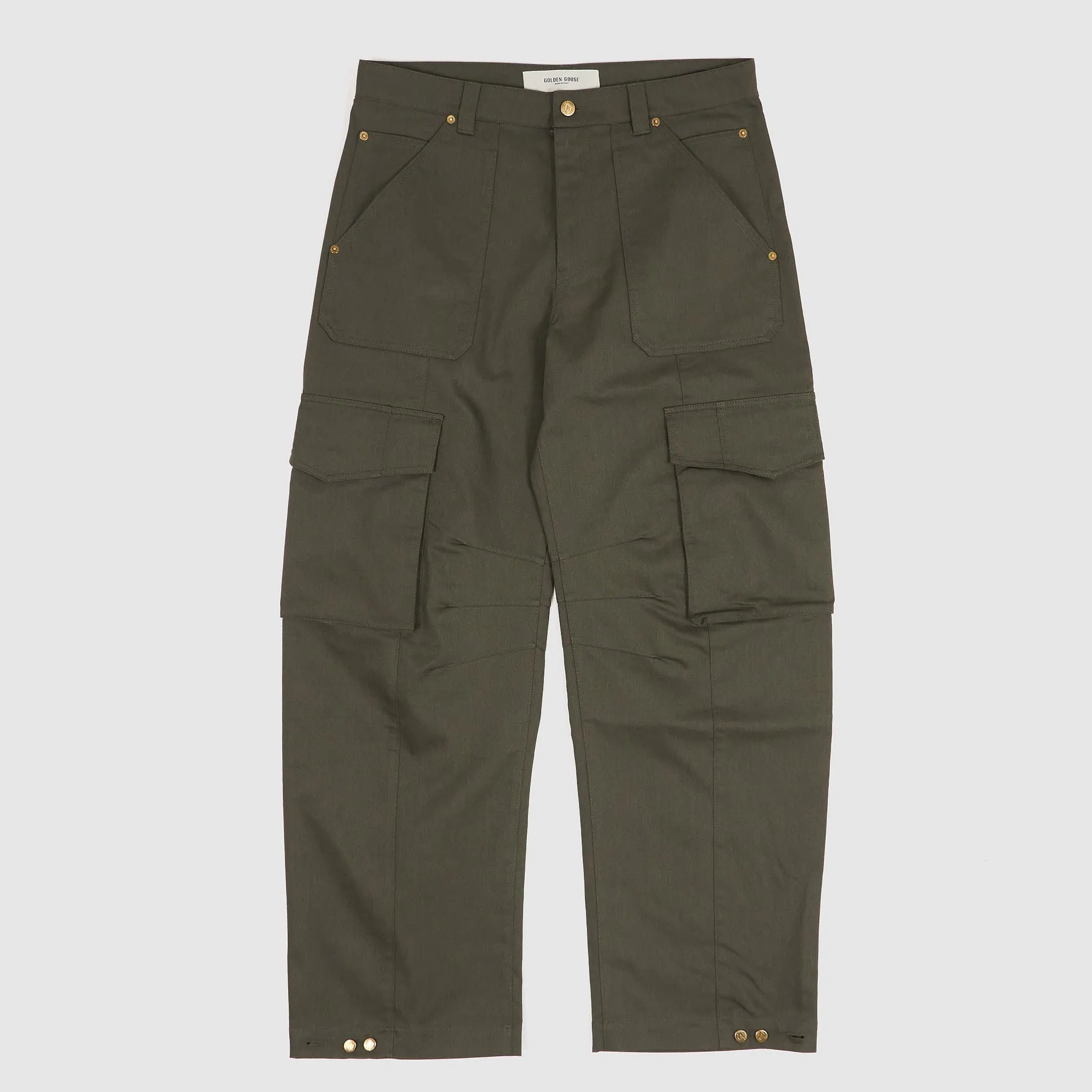 Golden Goose Loose Fitted Mix Fabric Cargo Pant sold by DeeCee style