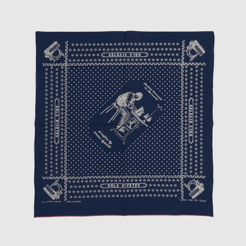 Kapital Blueman Bandana sold by DeeCee style