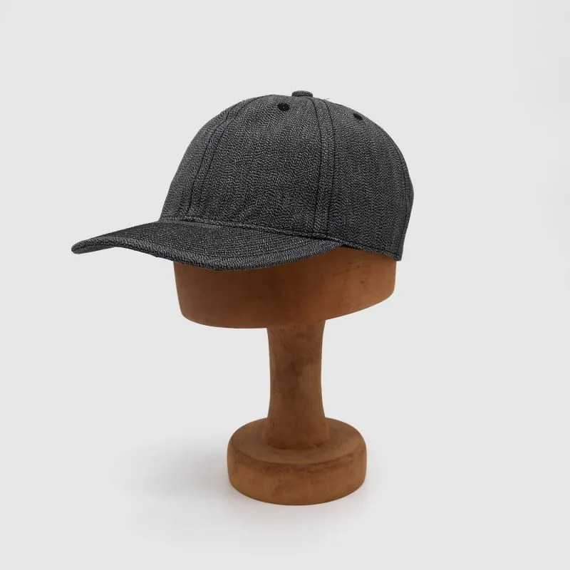 Poten Twisted Mokume Chambray Baseball Cap sold by DeeCee style