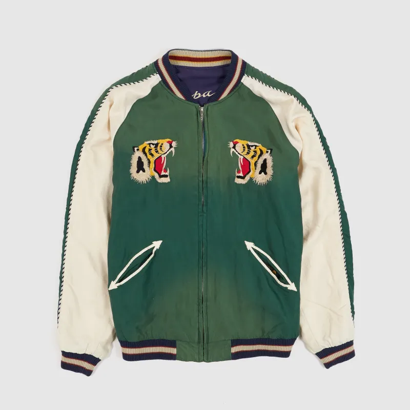 Taylor Toyo Tiger-Dragon Reversible Souvenir Jacket sold by DeeCee style