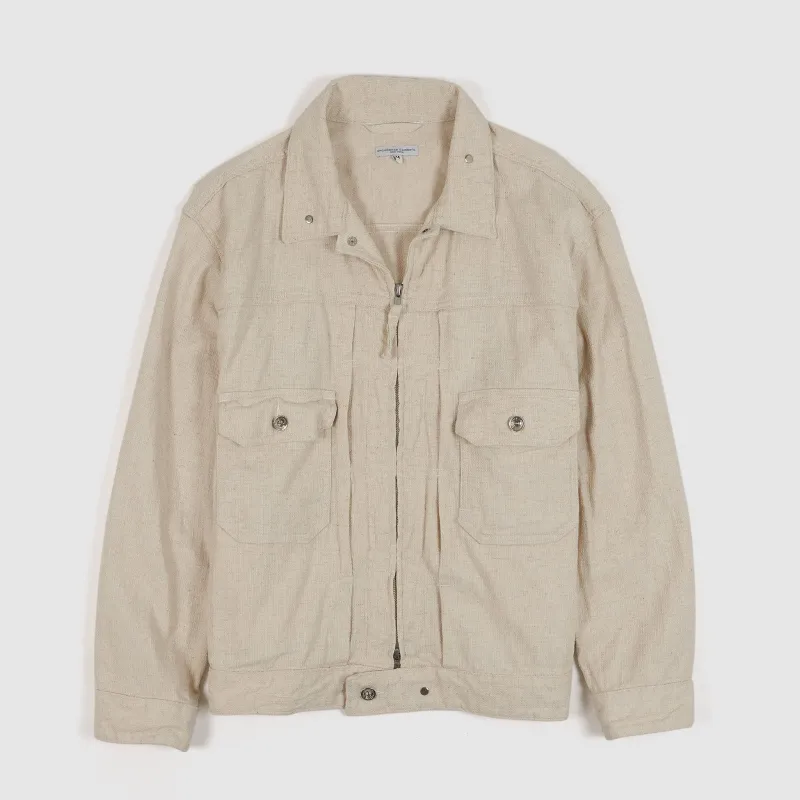 Engineered Garments Java Cloth Trucker Jacket sold by DeeCee style