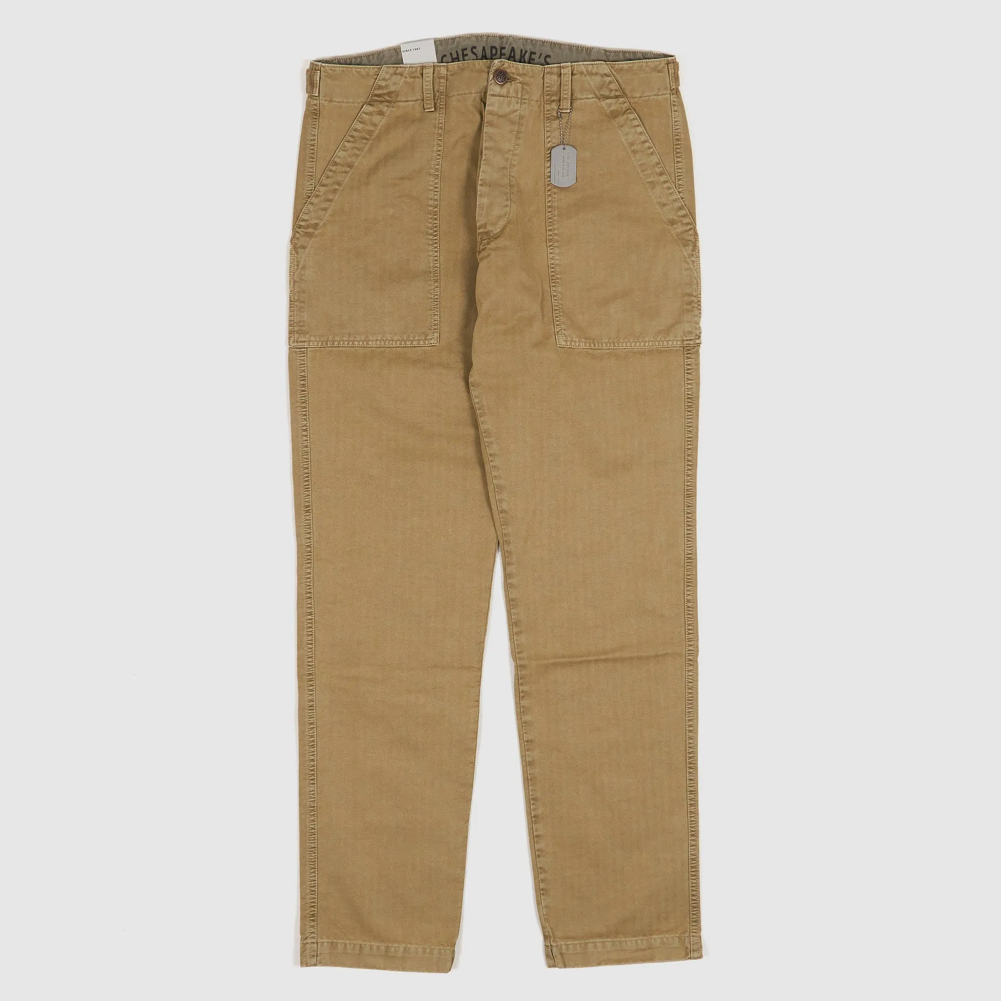 Chesapeake’s Cotton Fatigue Pant sold by DeeCee style