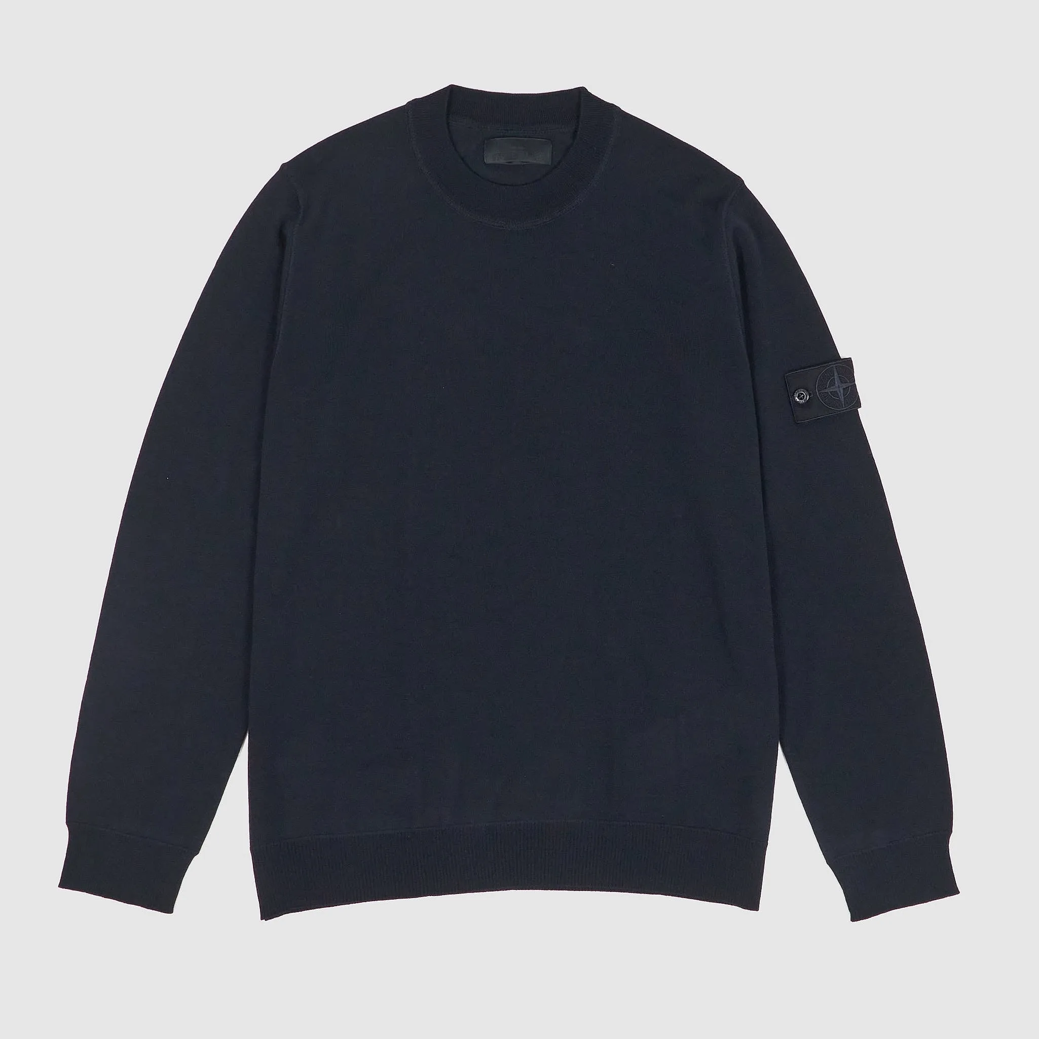 Stone Island Ghost Piece Lightweight Knitted Crew Neck Jumper sold by DeeCee style