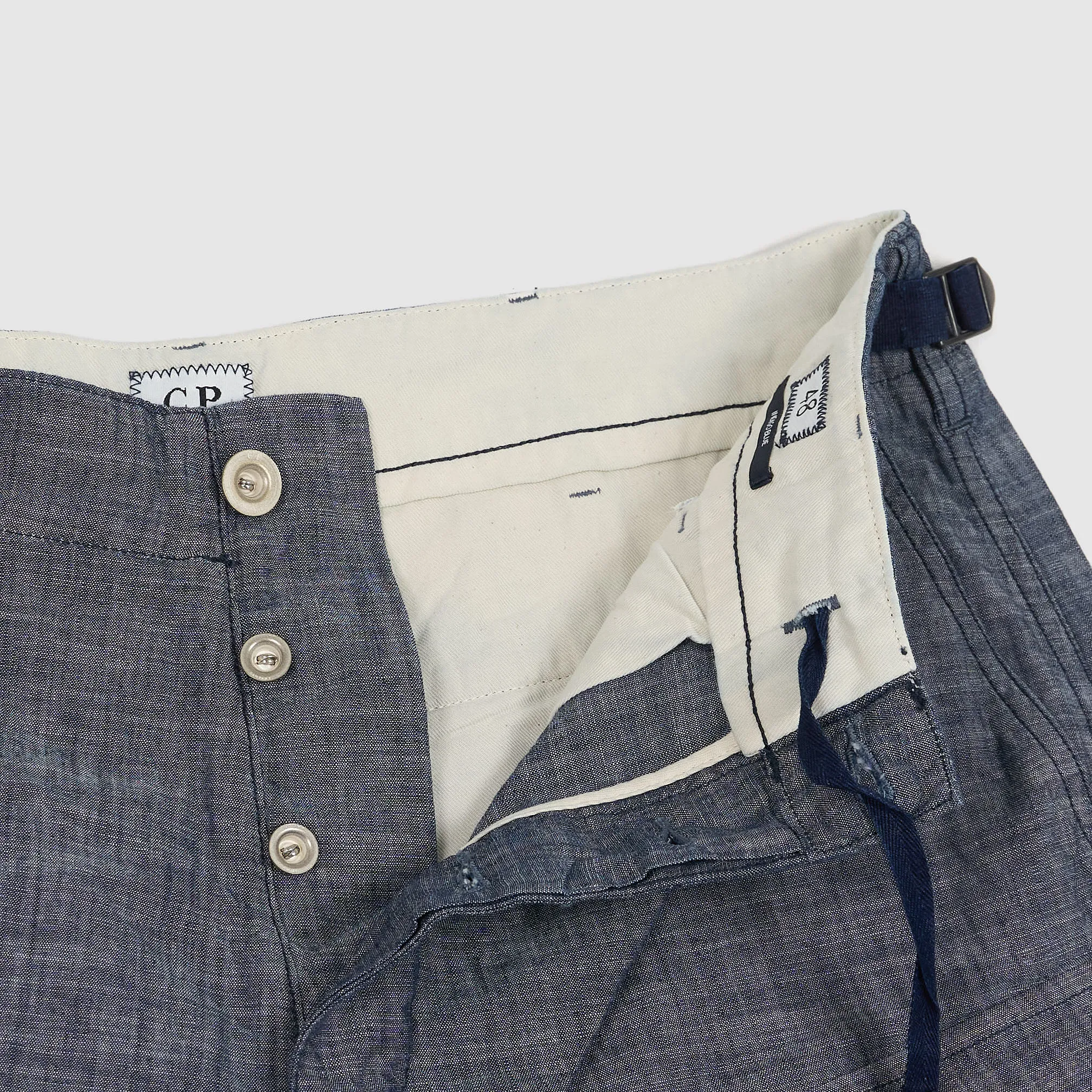 C.P. Company Chambray Cargo Shorts sold by DeeCee style product image thumbnail 3