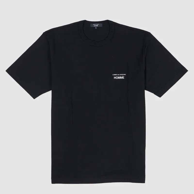 Comme des Garçons Homme Classic logo Crew neck T-Shirt sold by DeeCee style