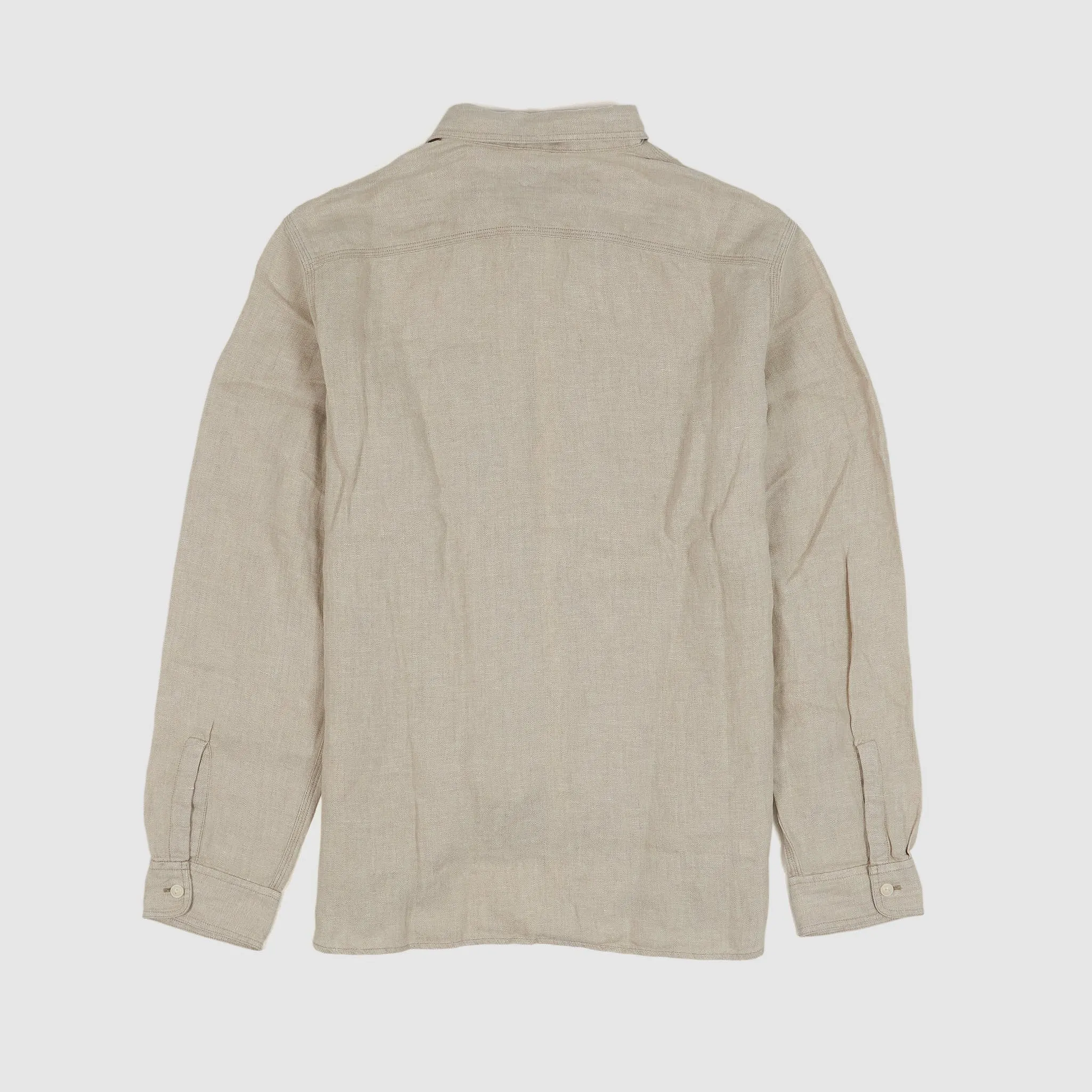 Double RL Heavy Linen Long Sleeve Shirt sold by DeeCee style product image thumbnail 4