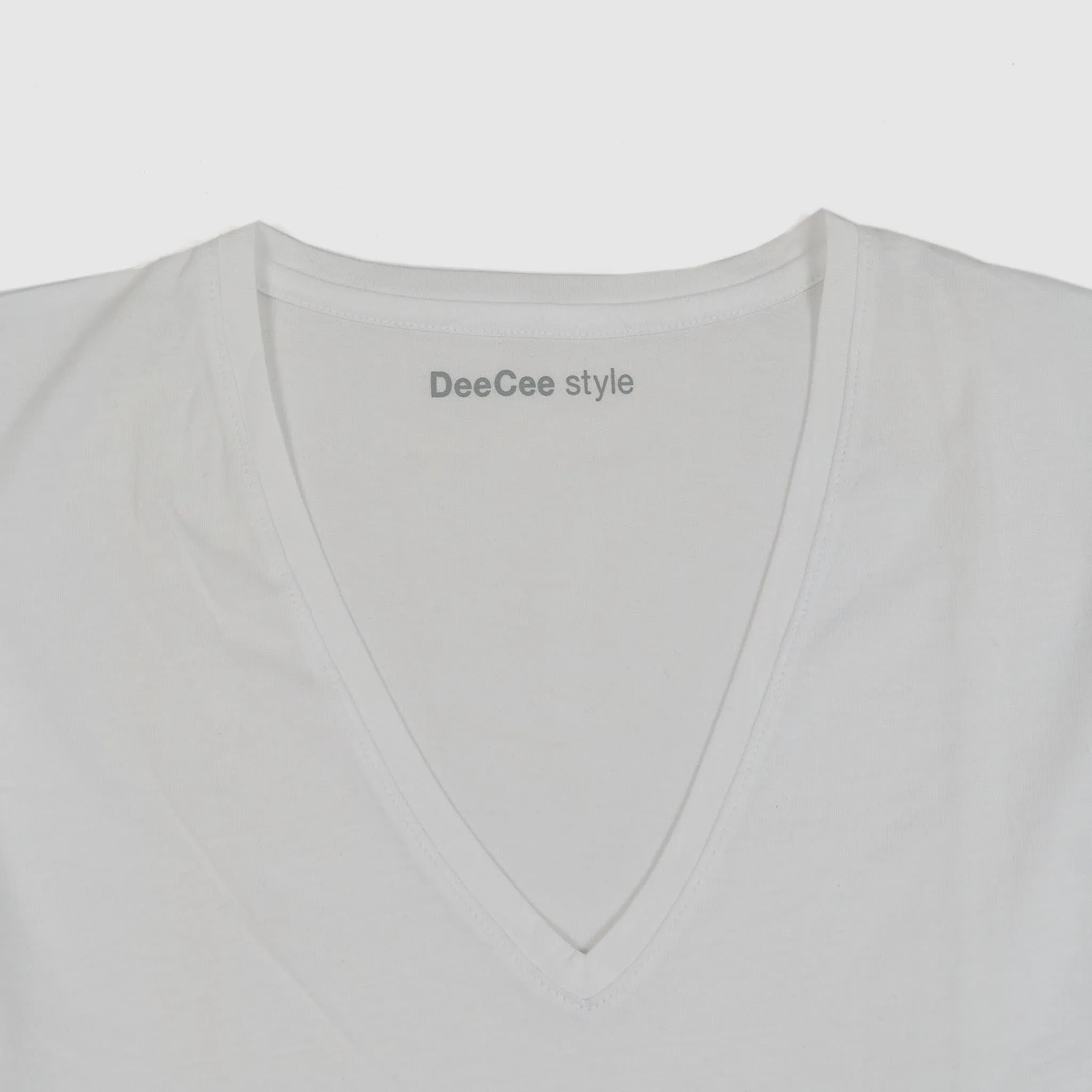 DeeCee style Ladies Peruvian V-Neck T-Shirt sold by DeeCee style product image thumbnail 5