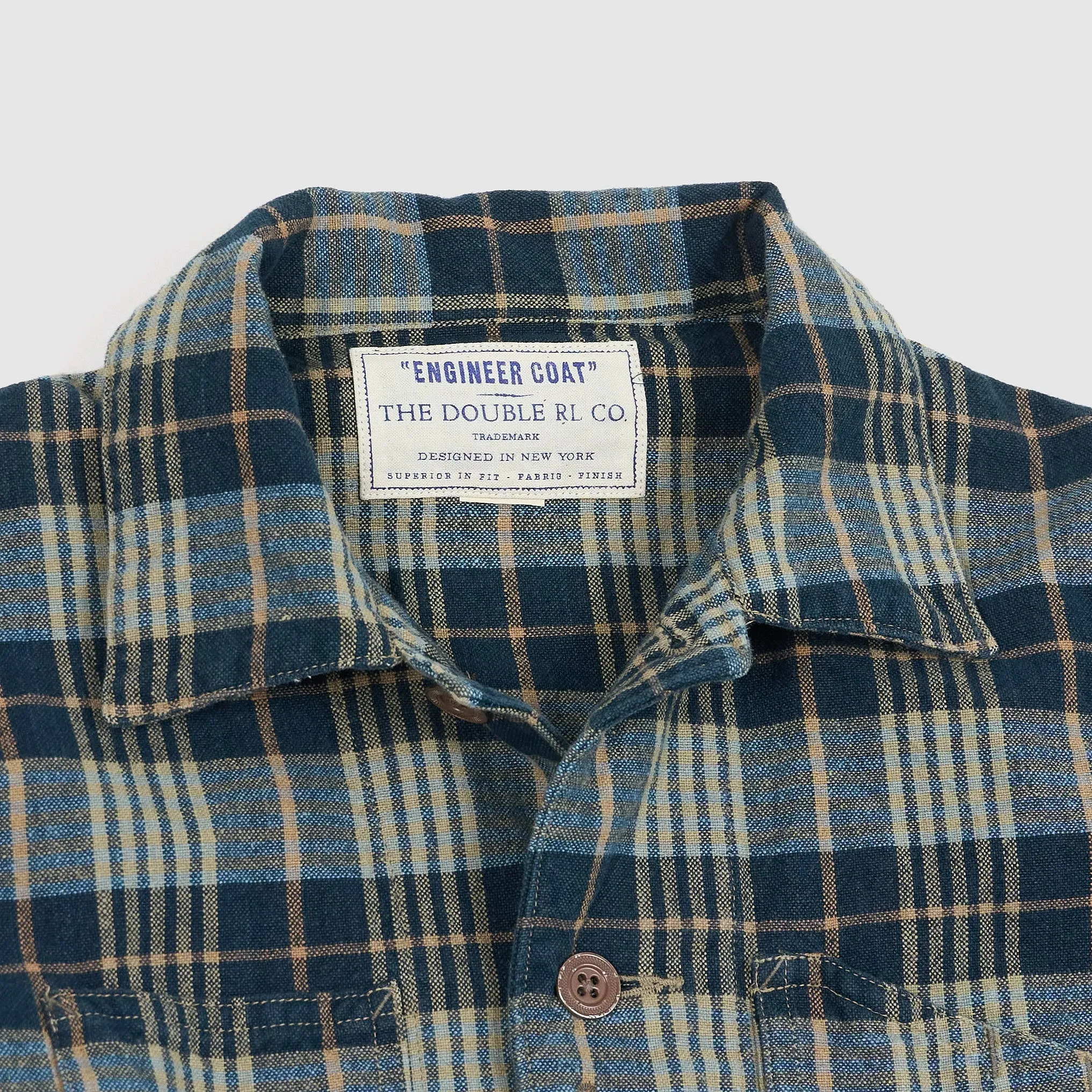 Double RL Ladies Plaid Blazer Shirt Jacket sold by DeeCee style product image thumbnail 2