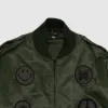 Needles Japan L2-B Papillon Embroidered Bomber Jacket sold by DeeCee style