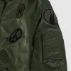 Needles Japan L2-B Papillon Embroidered Bomber Jacket sold by DeeCee style