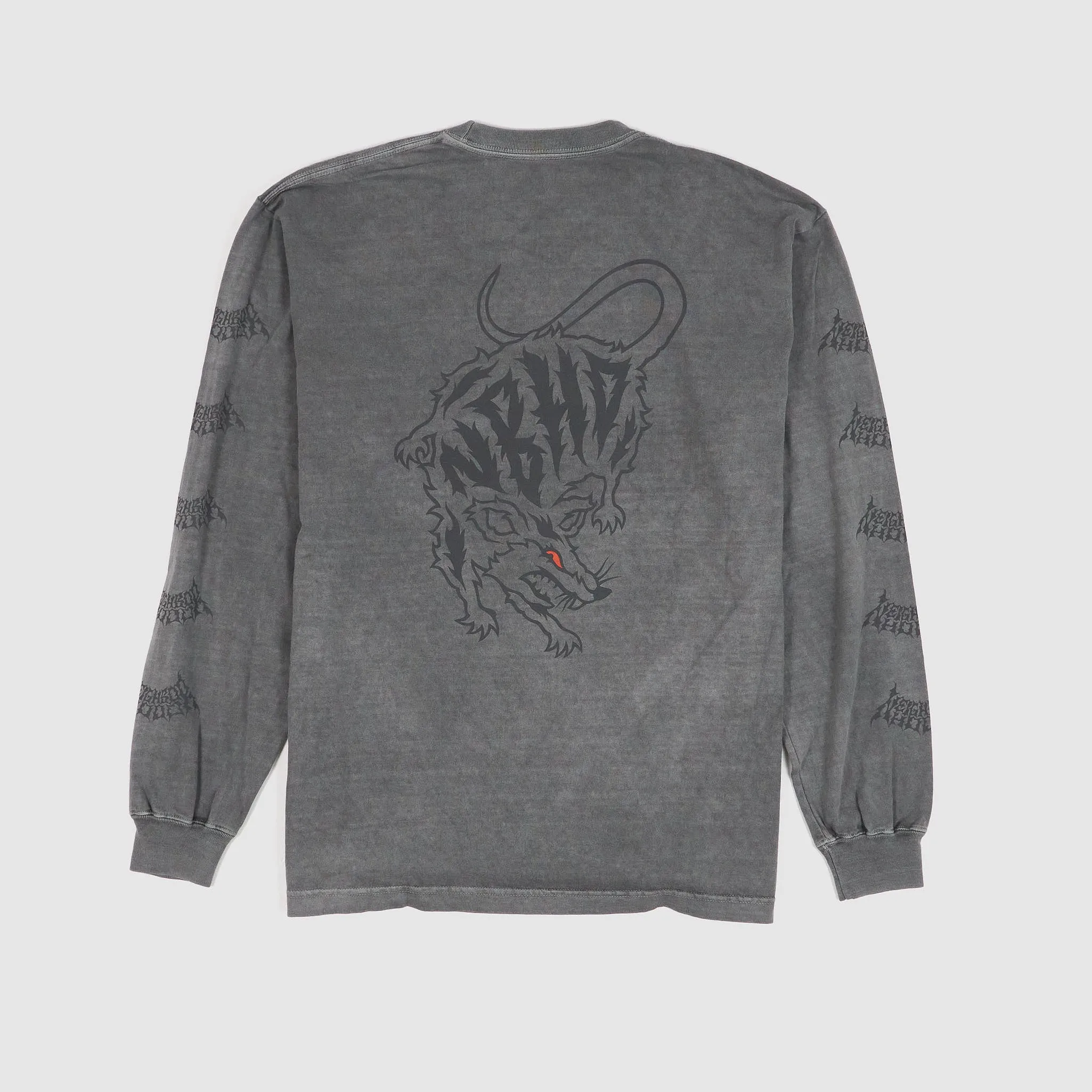 Neighborhood Long Sleeve Metal Logo Crew Neck T-Shirt sold by DeeCee style product image thumbnail 5