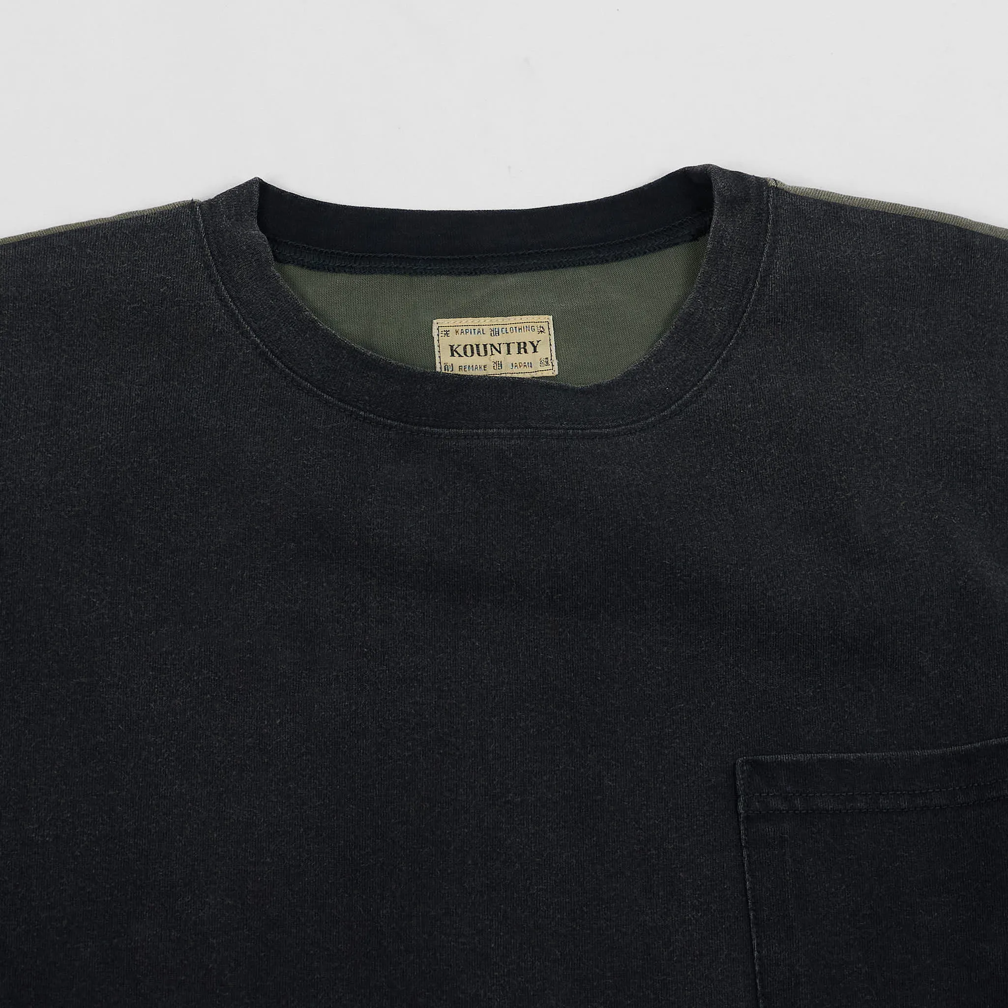 Kapital Short Sleeve Oversized Bones Backprint Crew-Neck T-Shirt sold by DeeCee style product image thumbnail 4