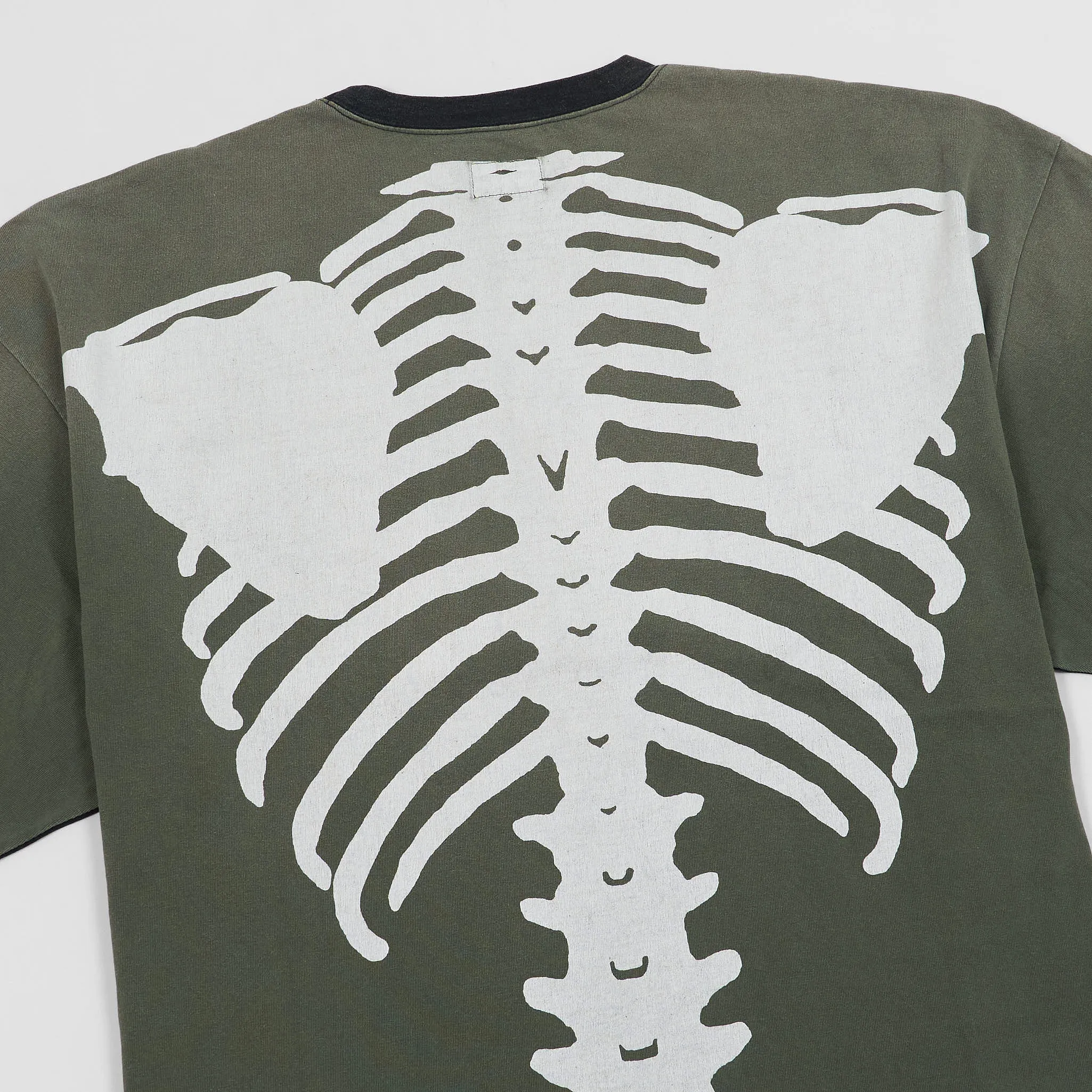 Kapital Short Sleeve Oversized Bones Backprint Crew-Neck T-Shirt sold by DeeCee style product image thumbnail 3
