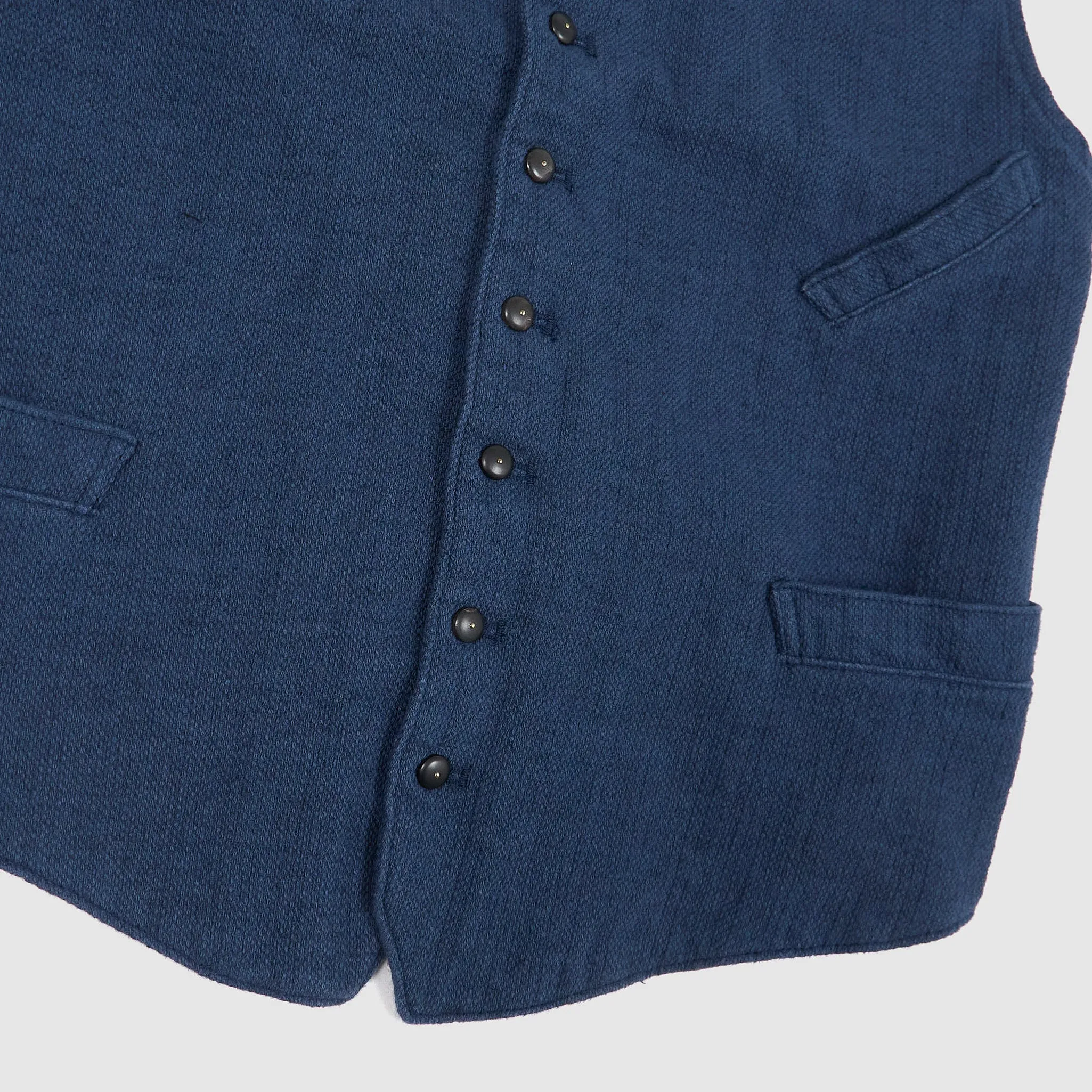 Black Sign Sashiko Vintage Inspired Waist Coat sold by DeeCee style product image thumbnail 3
