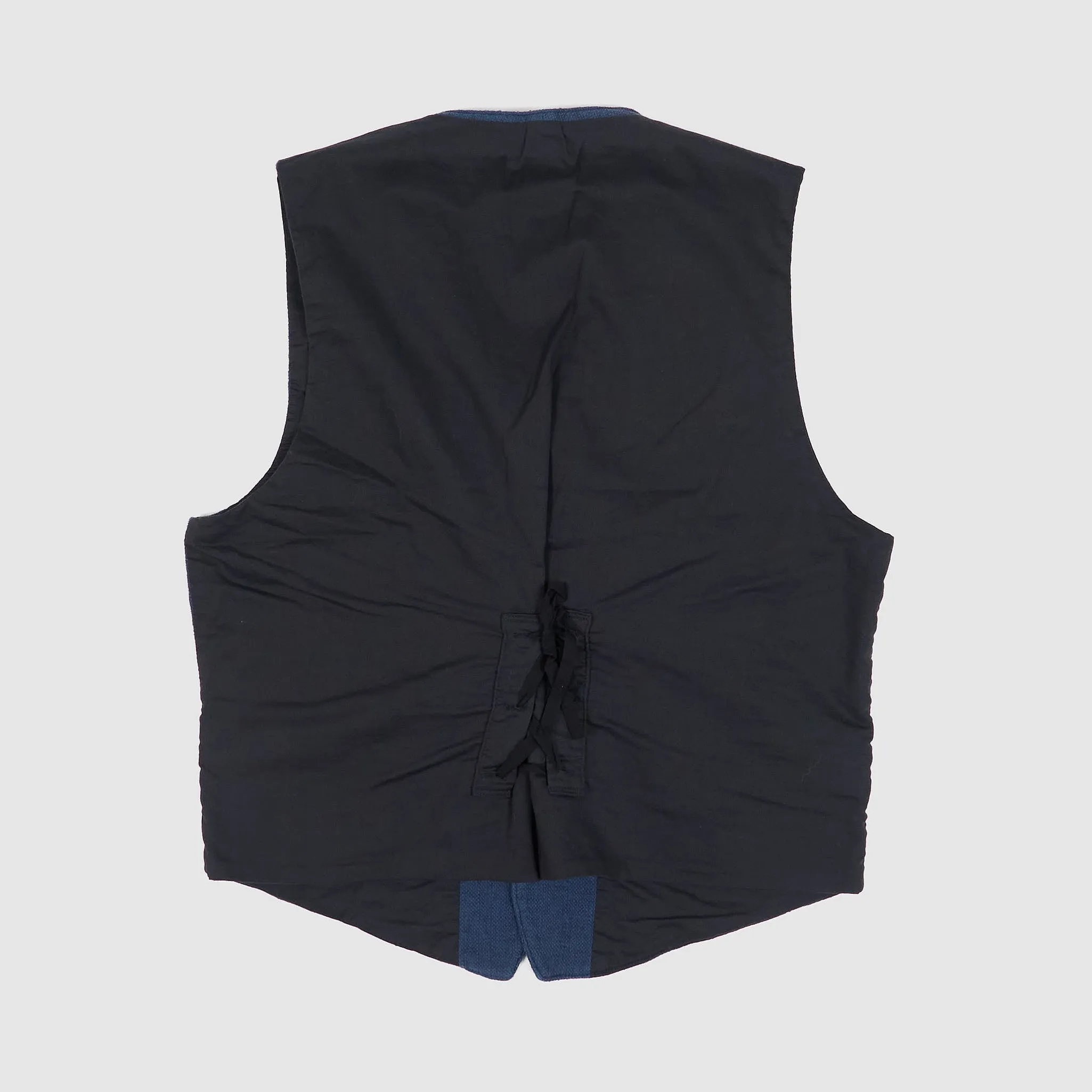 Black Sign Sashiko Vintage Inspired Waist Coat sold by DeeCee style product image thumbnail 4