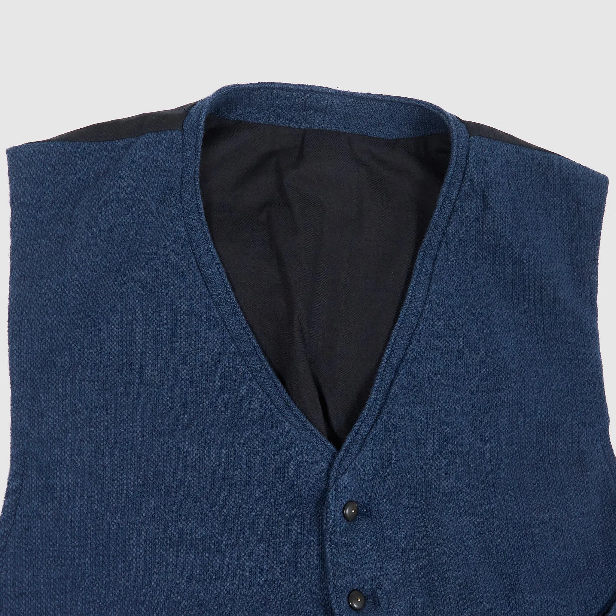 Black Sign Sashiko Vintage Inspired Waist Coat sold by DeeCee style product image thumbnail 2