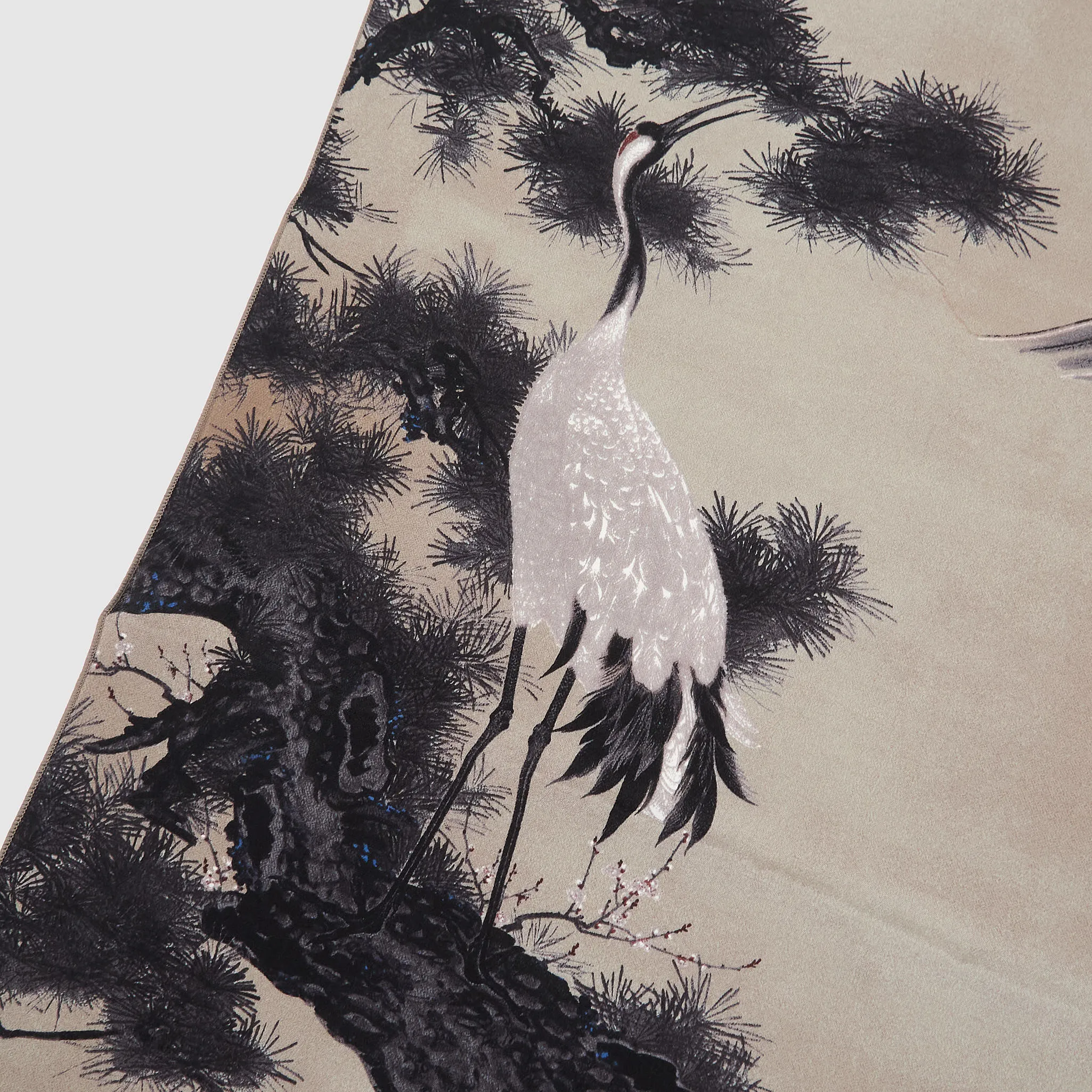 Black Sign Crane Bandana sold by DeeCee style product image thumbnail 2