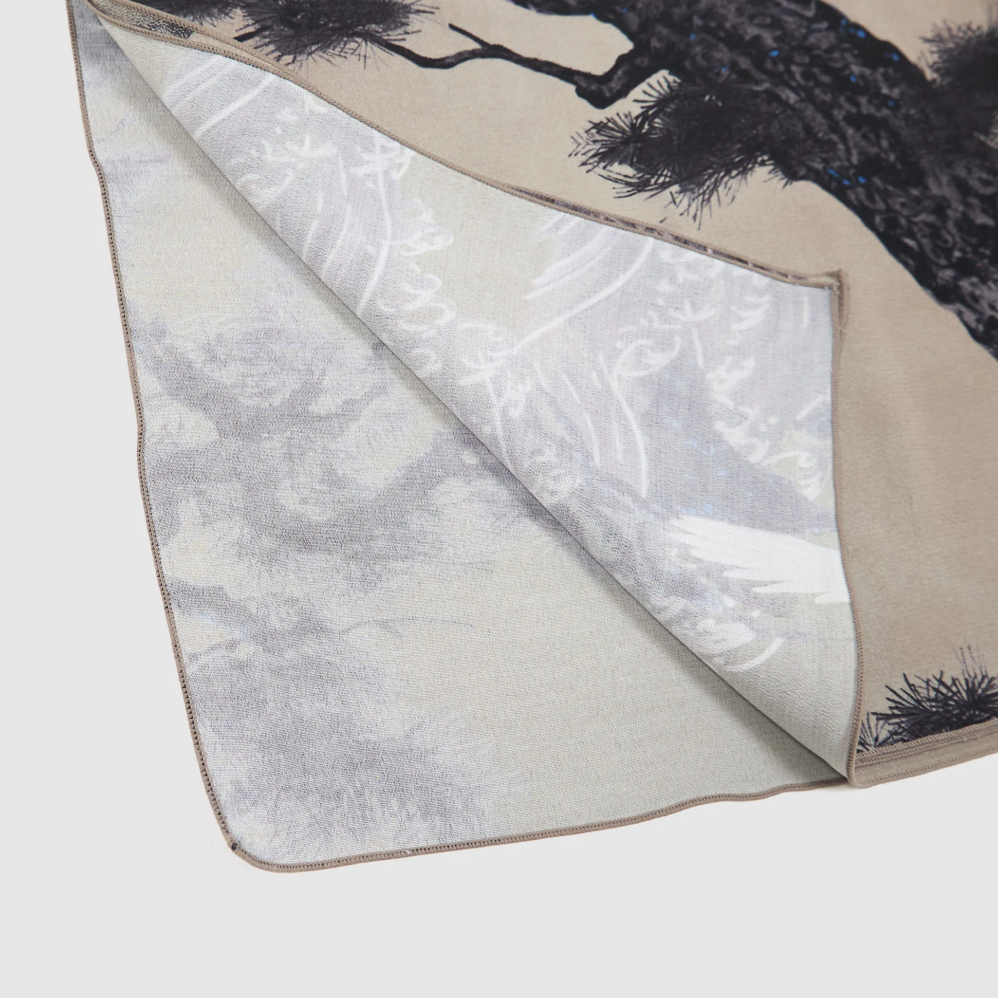 Black Sign Crane Bandana sold by DeeCee style product image thumbnail 4