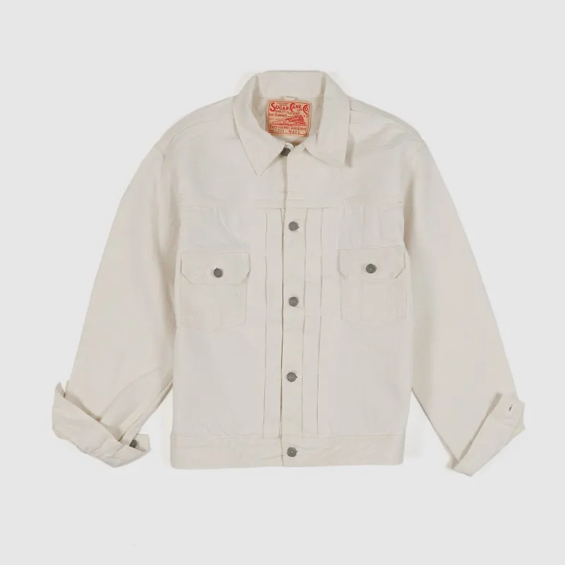 Sugar Cane Type-2 Natural Denim Jacket sold by DeeCee style