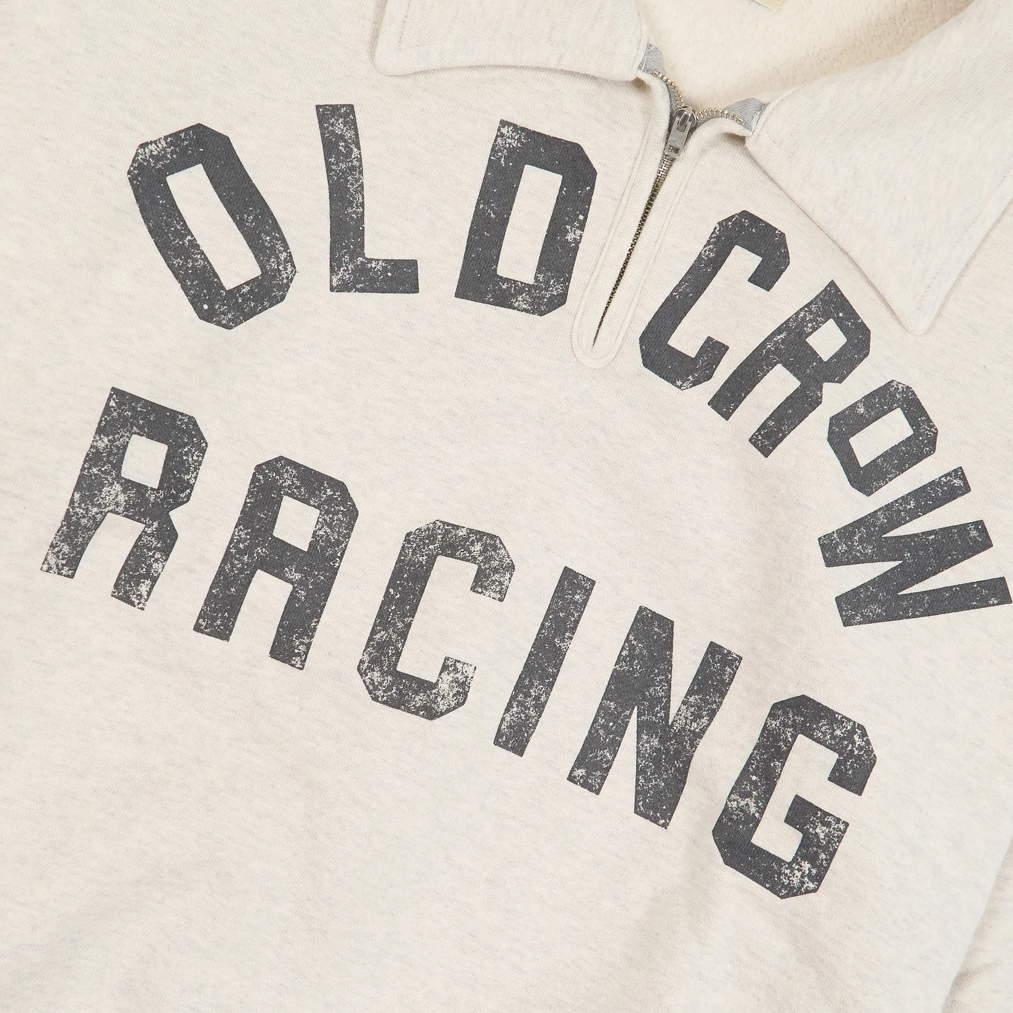 Old Crow Speed Shop by Glad Hand & Co. Racing Half Zip Sweater sold by DeeCee style product image thumbnail 3