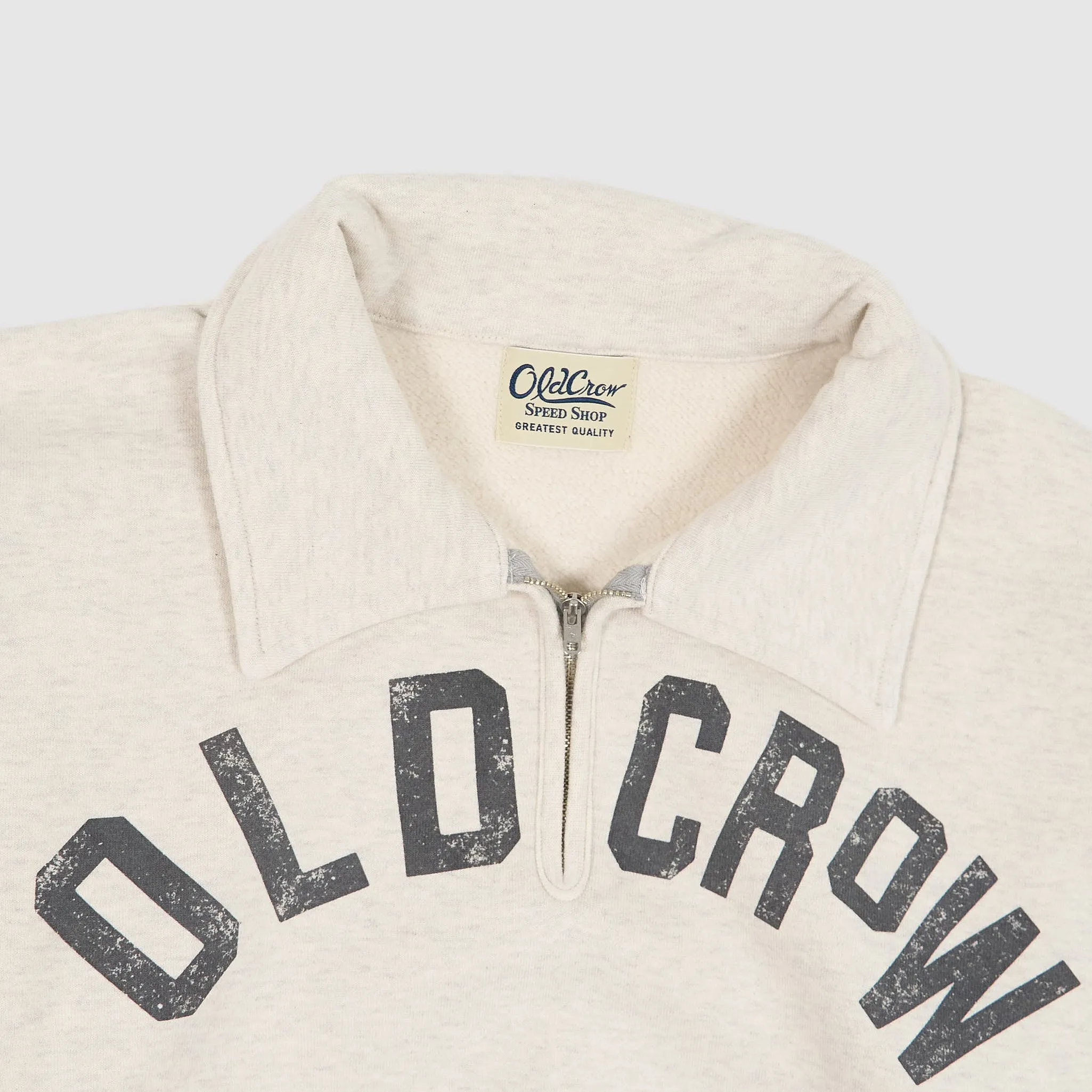 Old Crow Speed Shop by Glad Hand & Co. Racing Half Zip Sweater sold by DeeCee style product image thumbnail 2