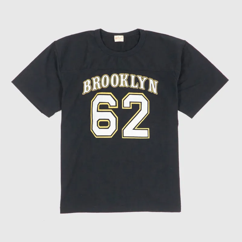Sugar Cane Brooklyn Baseball Short Sleeve Crew Neck T-Shirt sold by DeeCee style