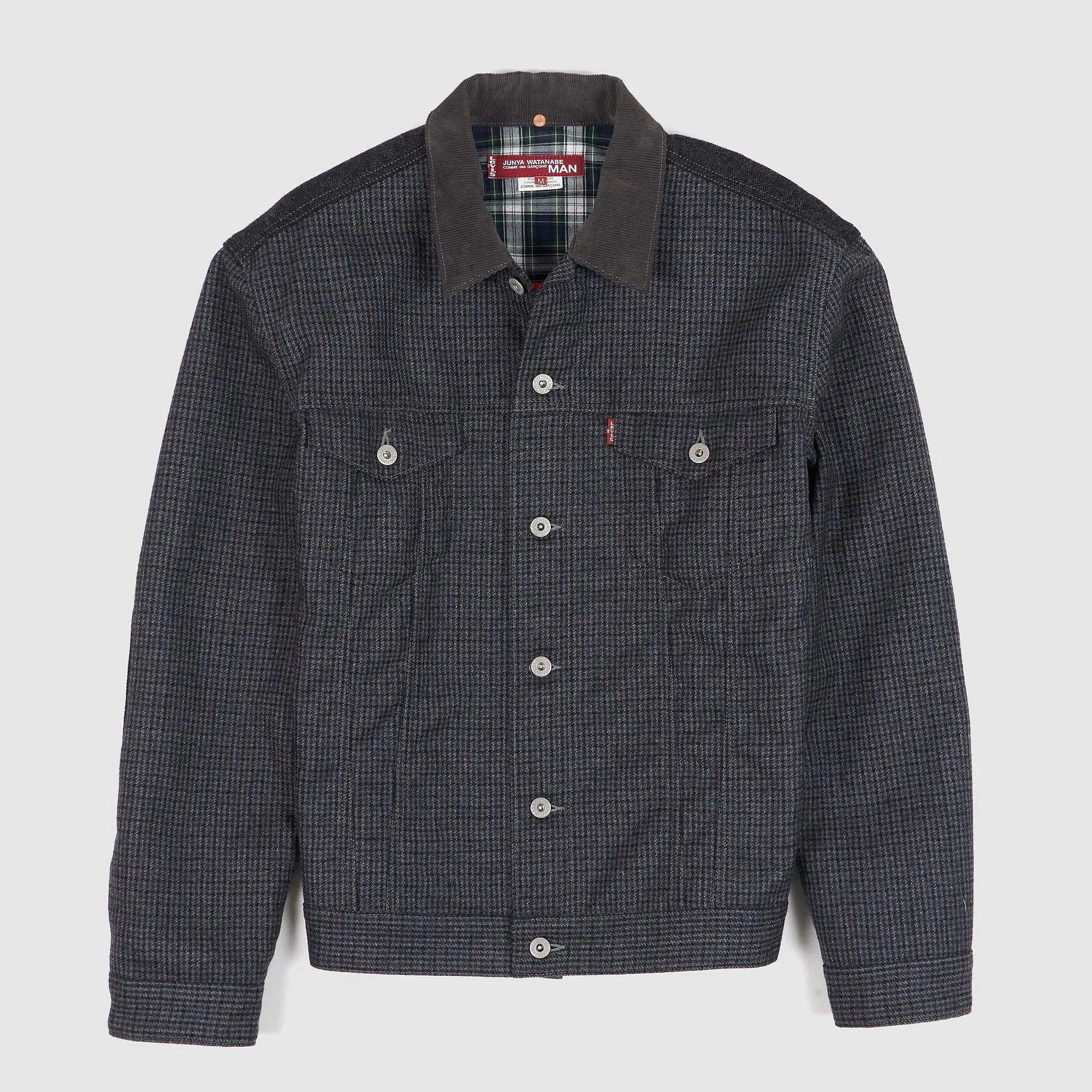 Junya Watanabe MAN x Levi's® Wool Plaid Jacket sold by DeeCee style