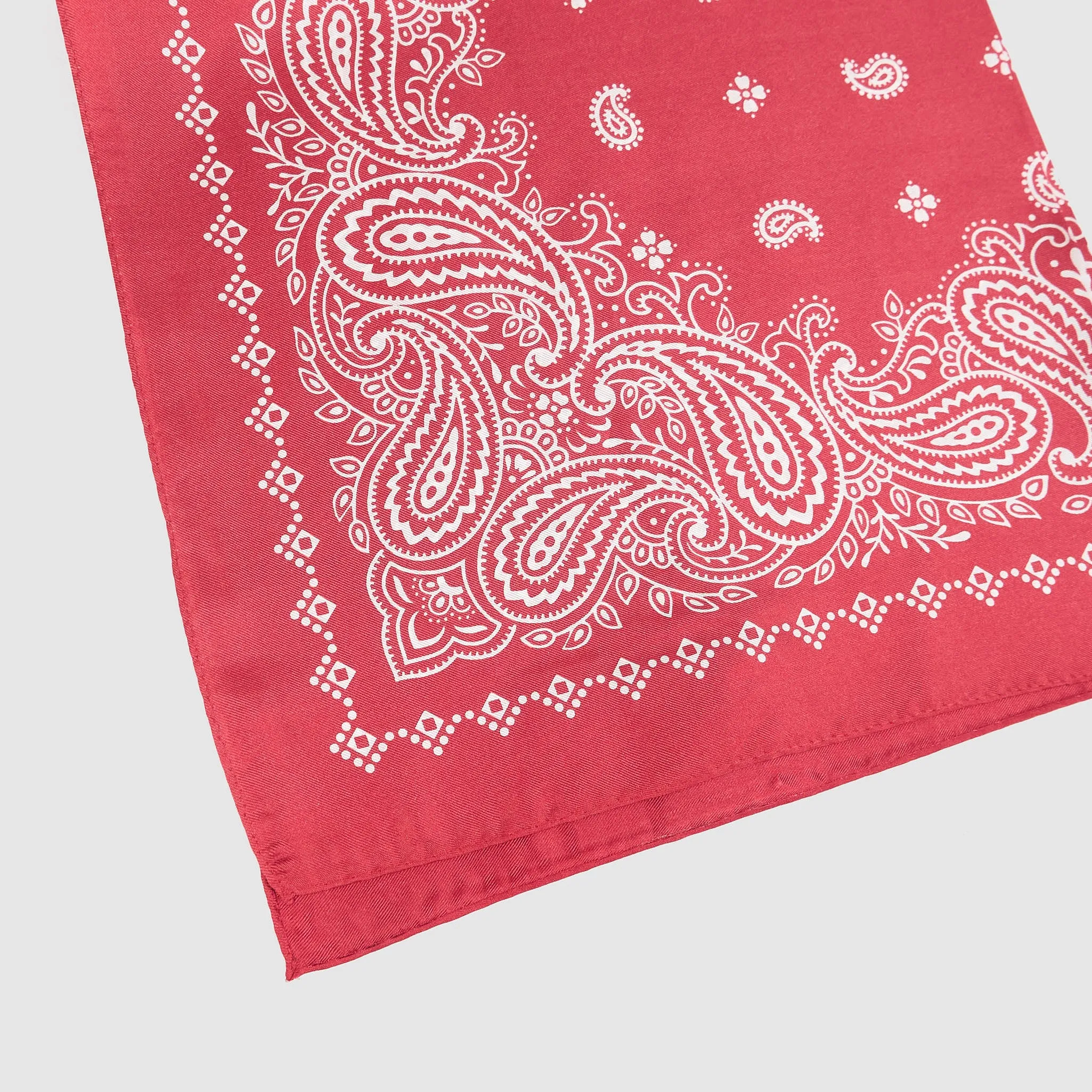 Anonymous Selvage Paisley Silk Bandana sold by DeeCee style product image thumbnail 5