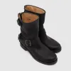 FRYE Zipped Biker Boots sold by DeeCee style