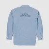 Neighborhood Printed Chambray Work Overshirt sold by DeeCee style