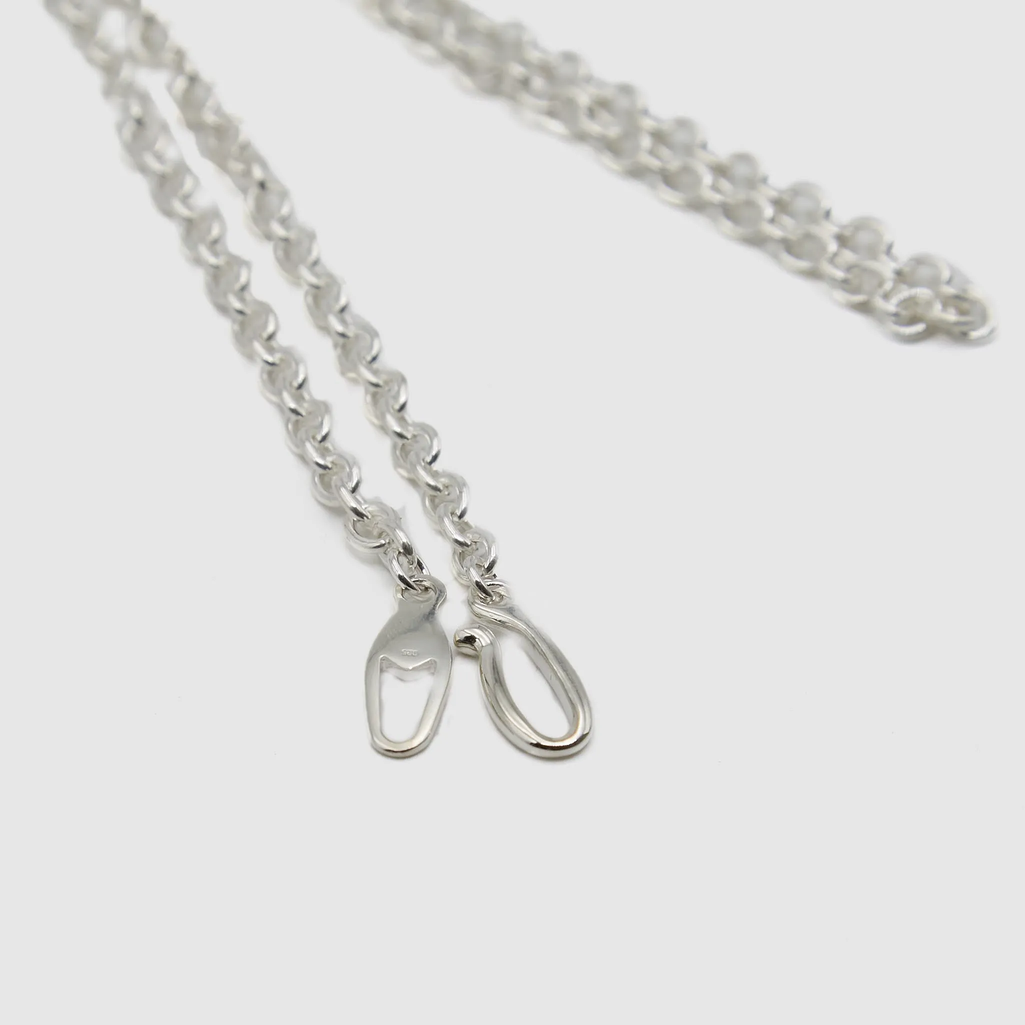 Neighborhood Bold Sterling Silver Necklace sold by DeeCee style product image thumbnail 3