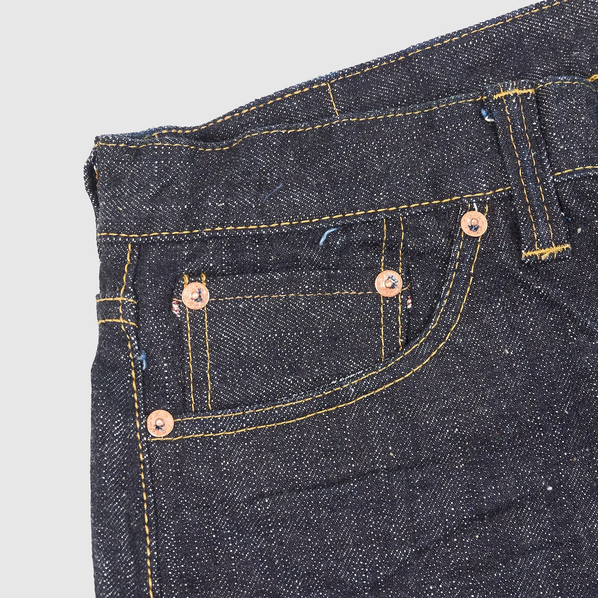 Samurai 5-Pocket 17oz "Year Of The Snake" Straight Jeans sold by DeeCee style product image thumbnail 4