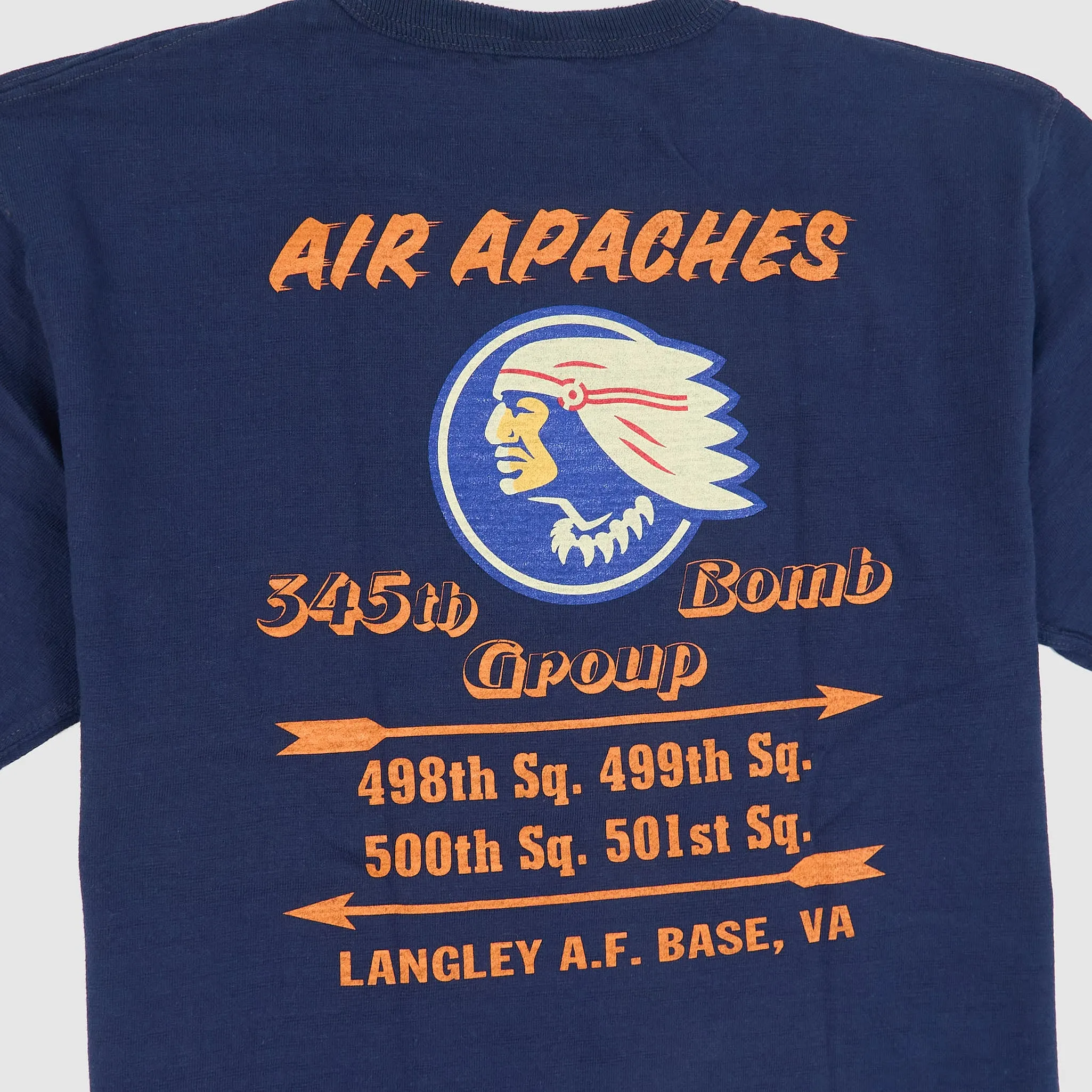 Buzz Rickson`s 345th Bomb Group Crew Neck T-Shirt sold by DeeCee style product image thumbnail 4