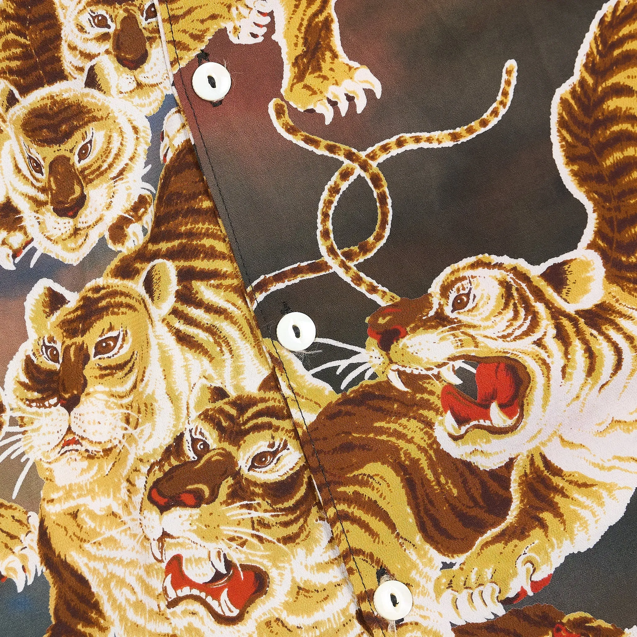 Freenote Cloth Tiger Hawain Shirt sold by DeeCee style product image thumbnail 5