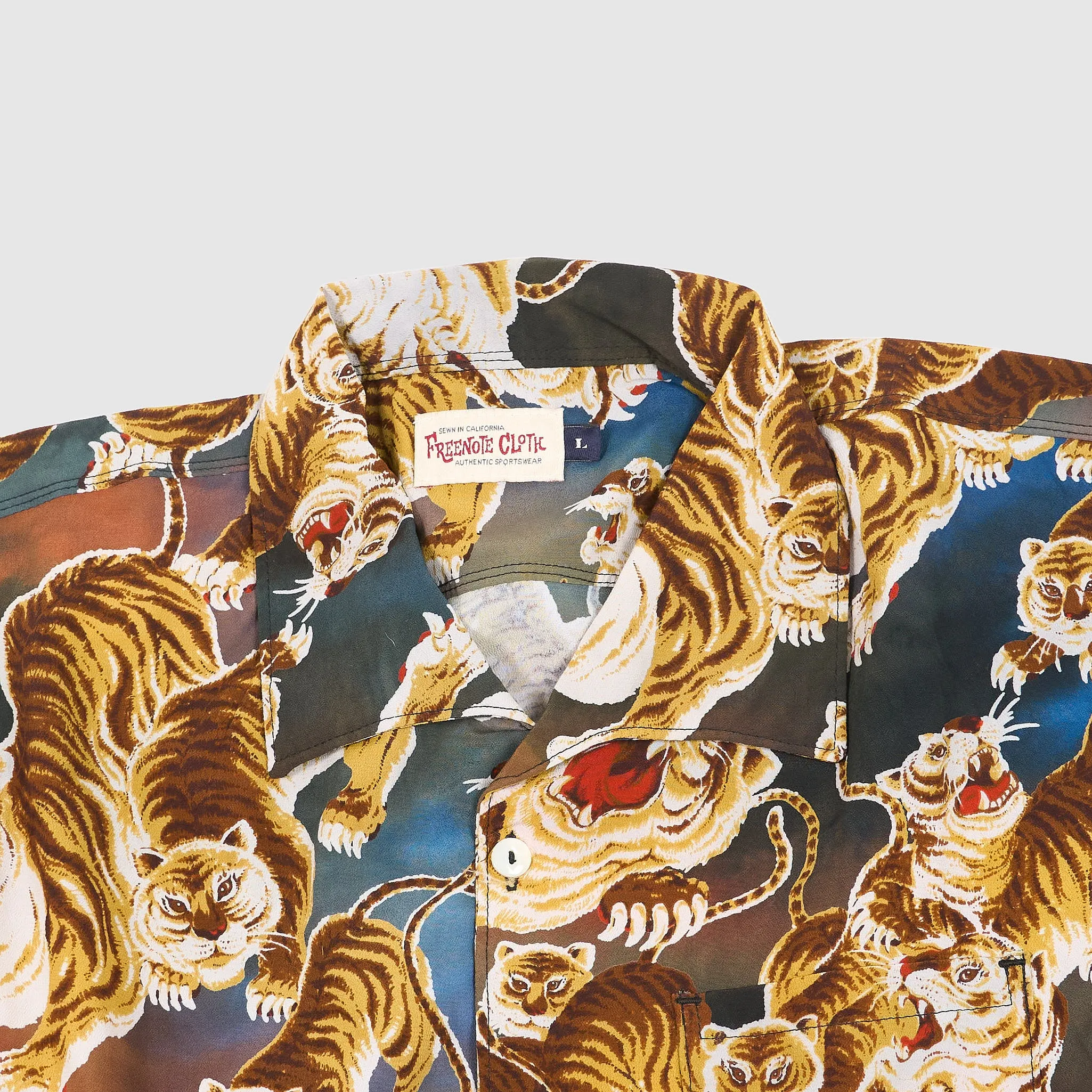 Freenote Cloth Tiger Hawain Shirt sold by DeeCee style product image thumbnail 2