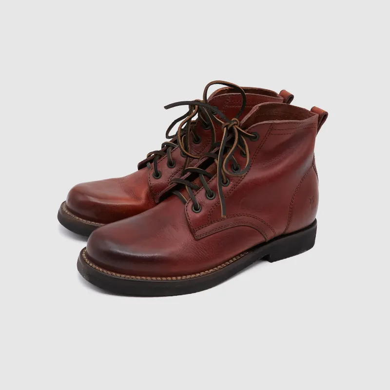 FRYE Roland Lace Up Boots sold by DeeCee style