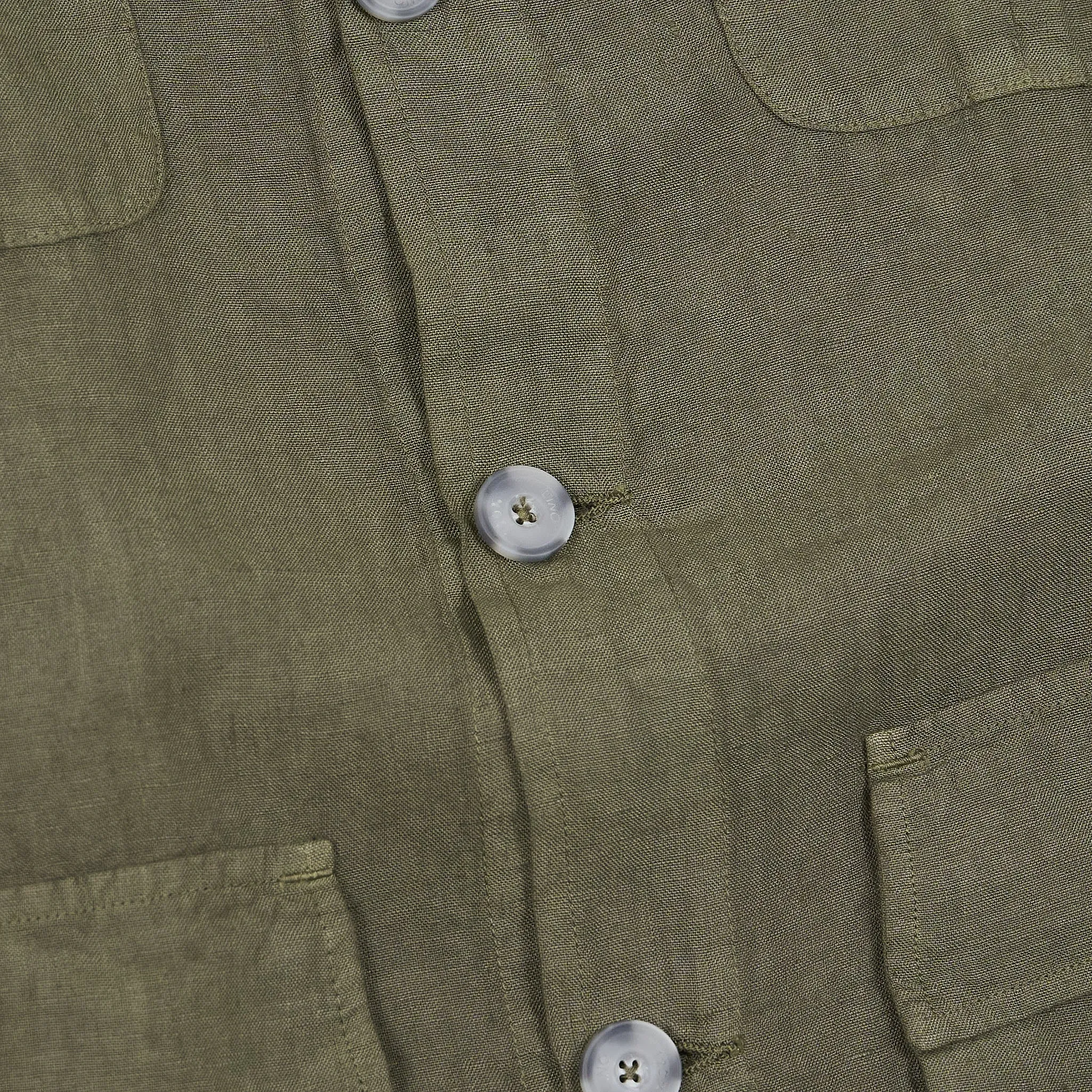 120% Lino Men Light Tropical Flight Jacket sold by DeeCee style product image thumbnail 4