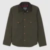Manifattura Ceccarelli Waxed Overshirt Jacket sold by DeeCee style