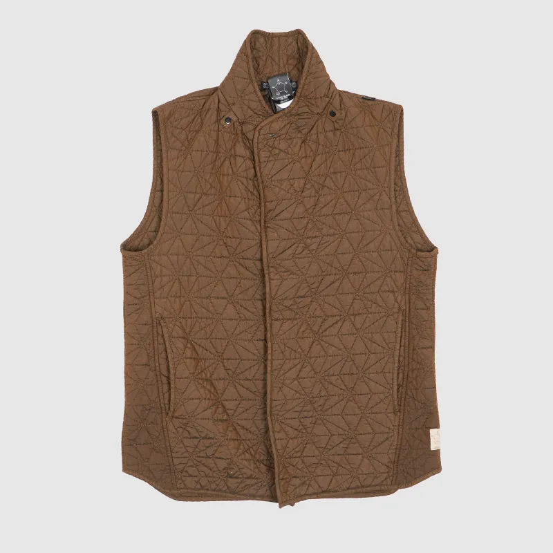 Stone Island Shadow Project Quilted Vest sold by DeeCee style