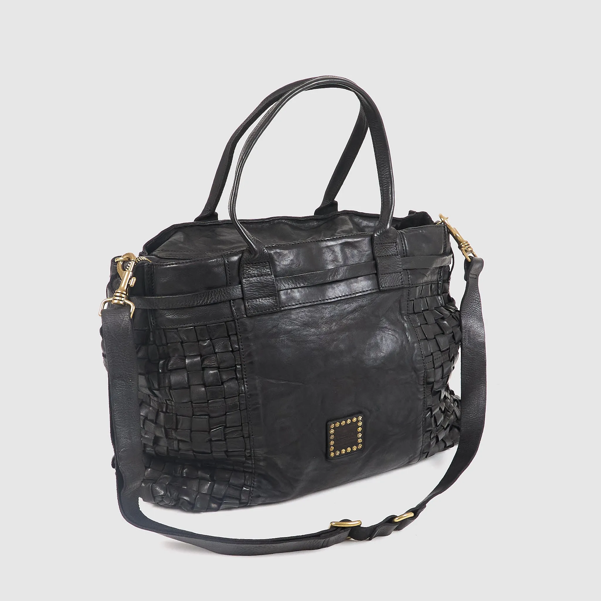 Campomaggi Woven Leather Bag sold by DeeCee style product image thumbnail 5