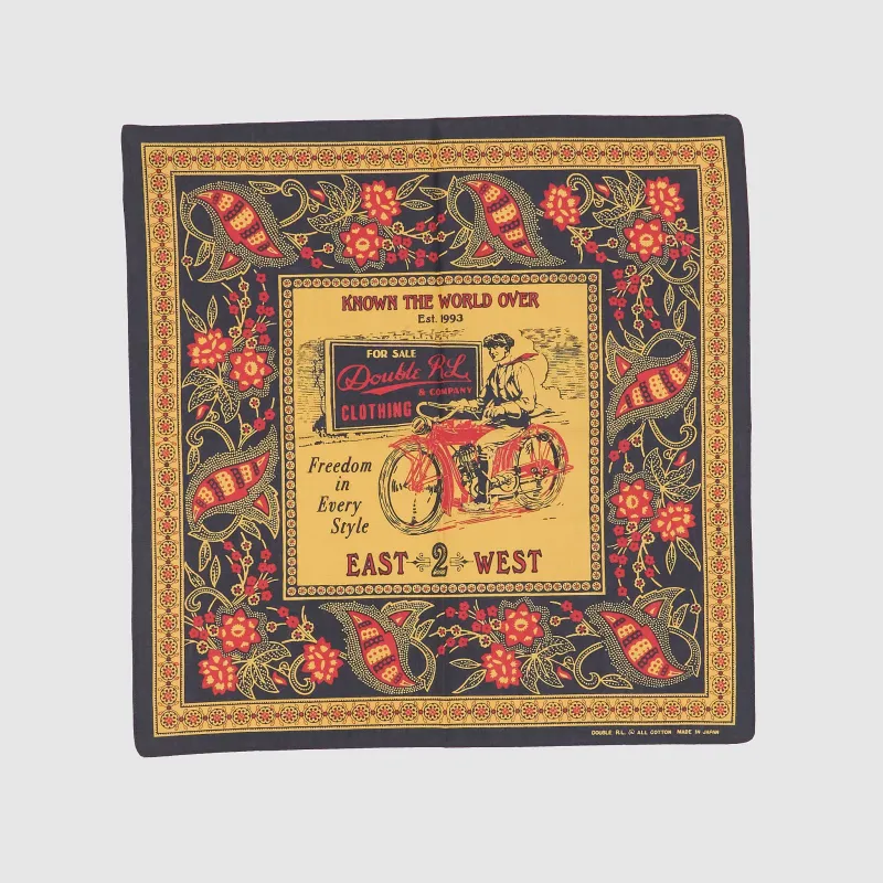 Double RL East 2 West Cotton Bandana sold by DeeCee style